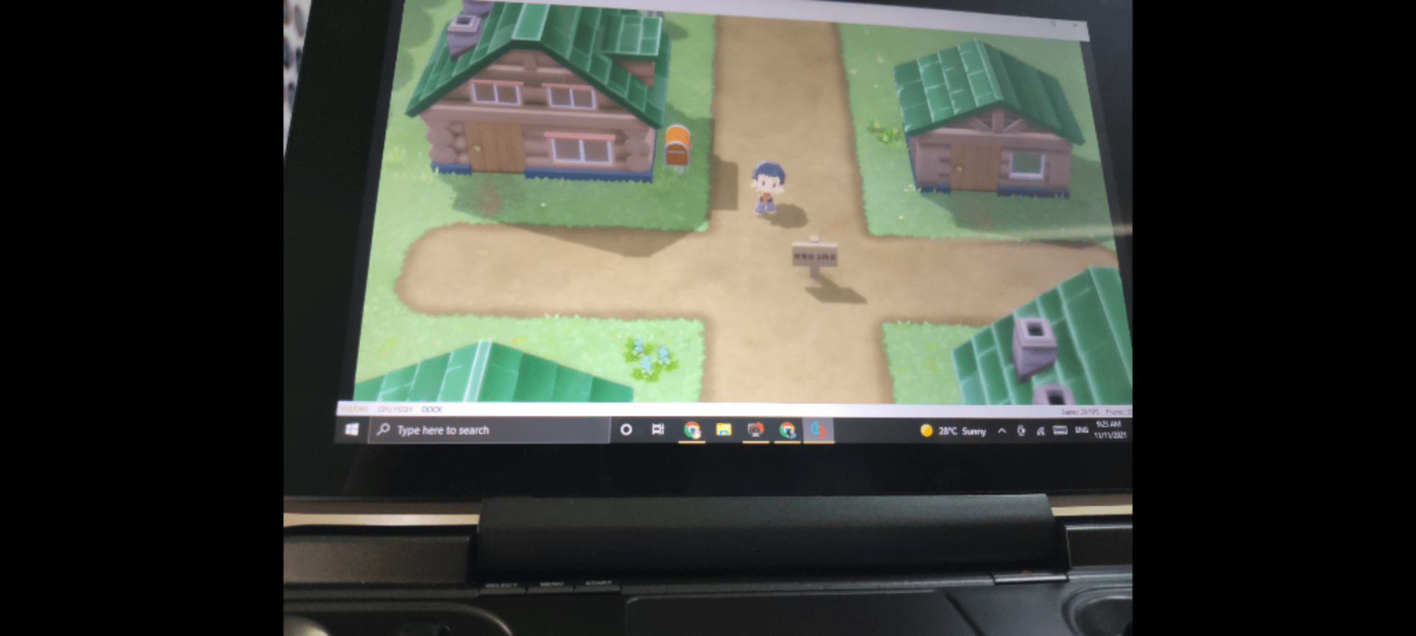 *SPOILER* Pokemon brilliant diamond running beautifully on the win max