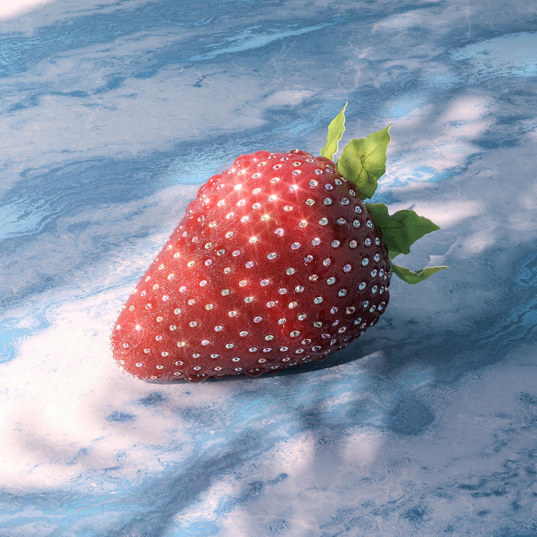 Strawberry Diamonds [C4D, Houdini, Substance Painter