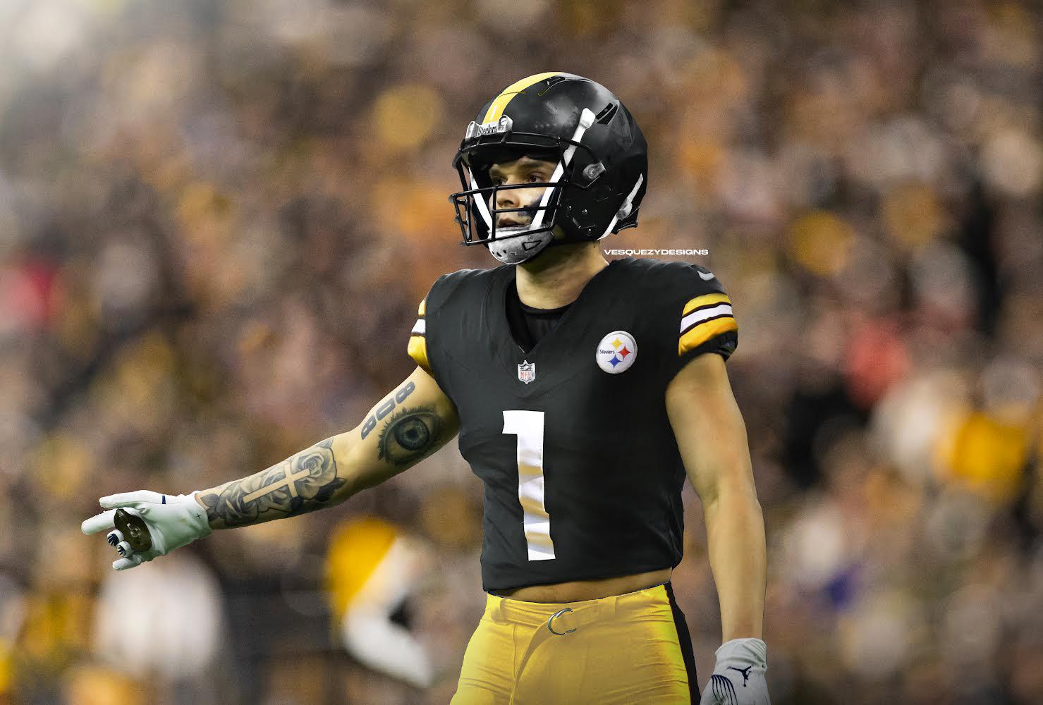 Roman Wilson in his new threads 🧵 r/steelers