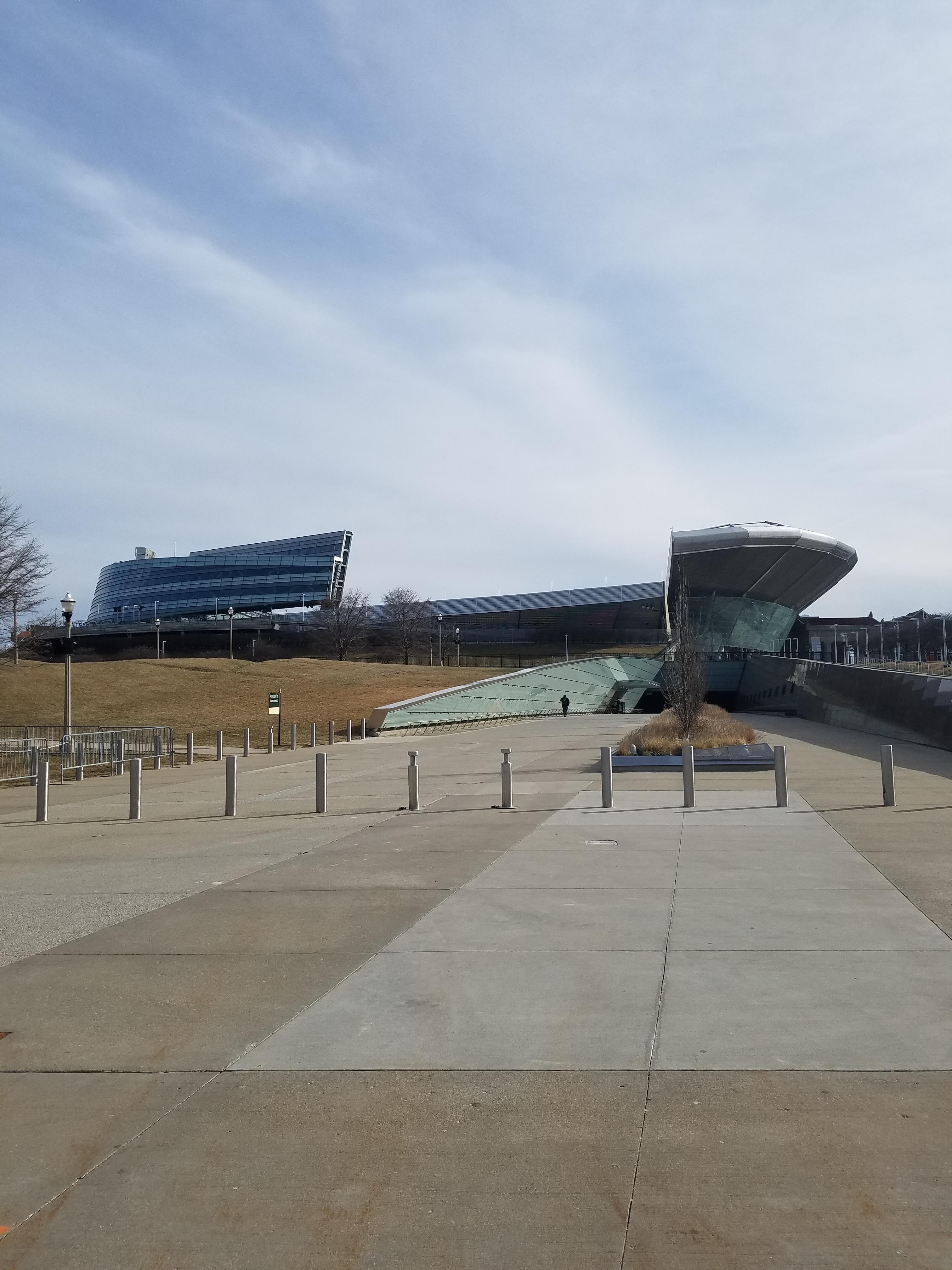 First view of Soldier Field today r/CHIBears