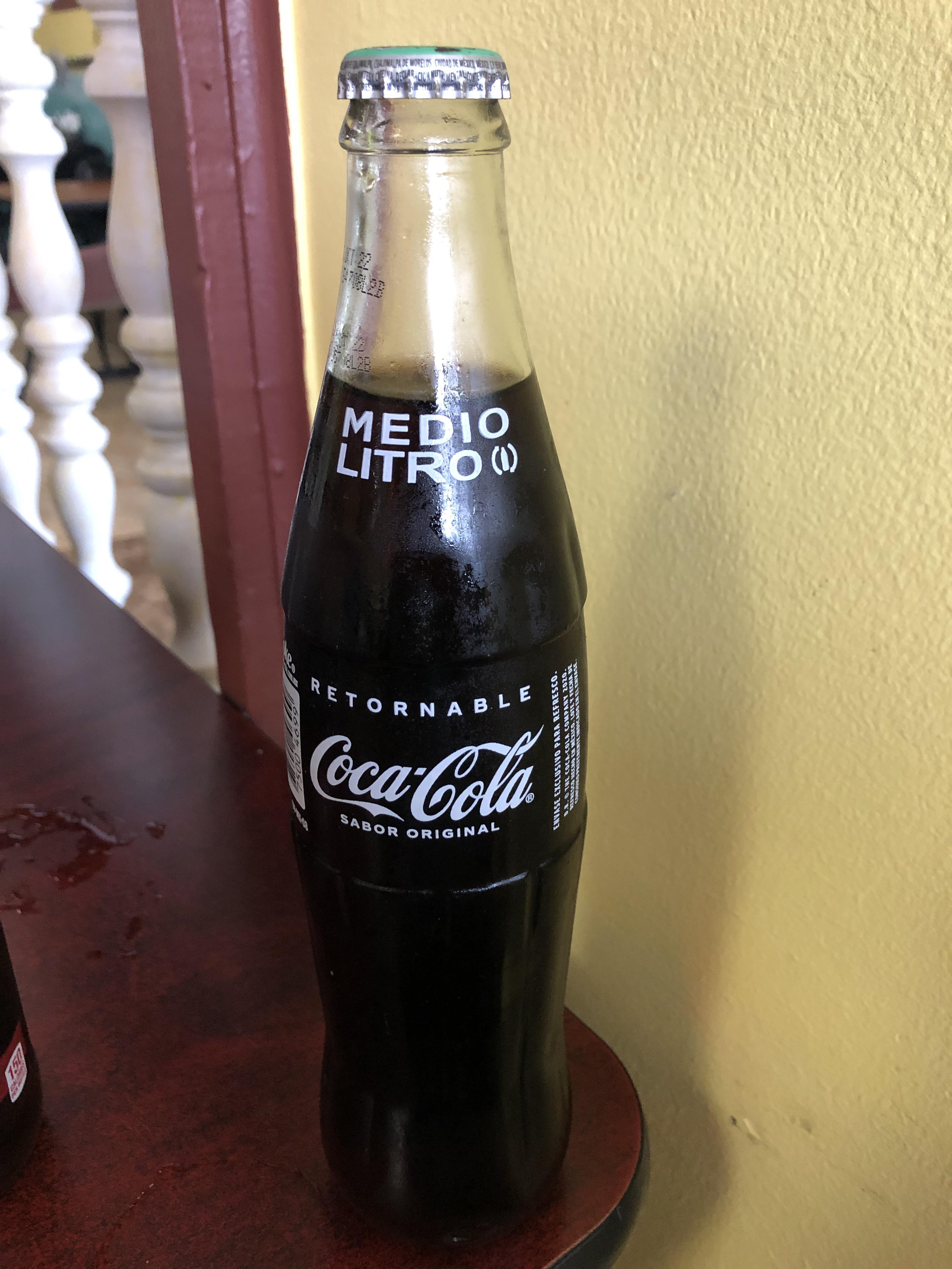I’m a huge fan of Mexican Coke, but I’ve never seen this bottle before