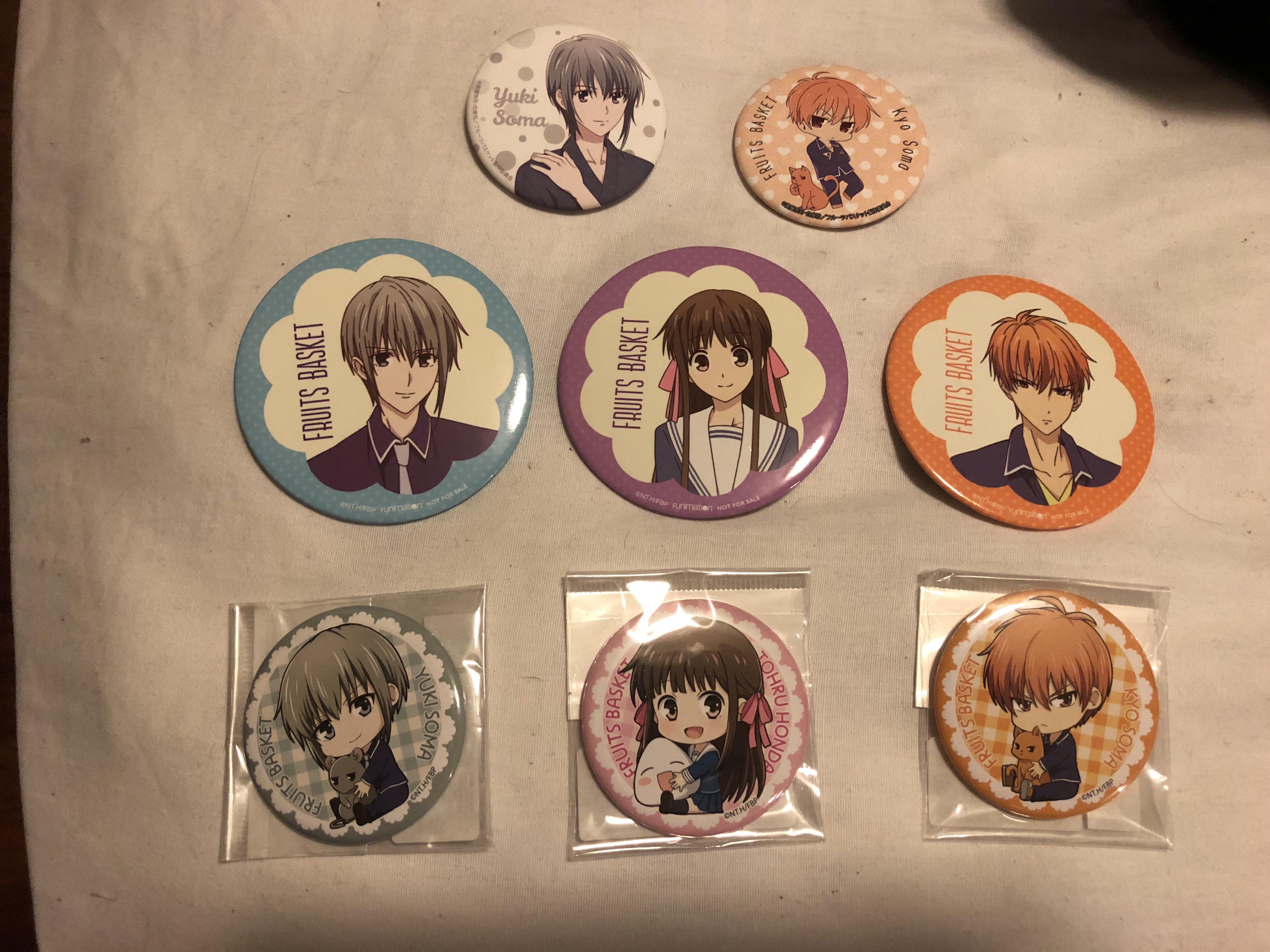 I have been obsessively buying fruits basket merch. Plenty more coming