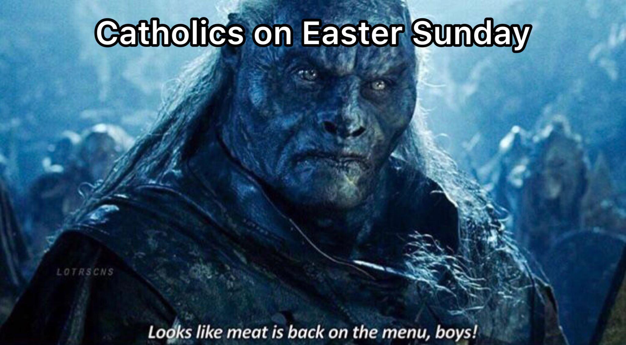 He is Risen r/CatholicMemes