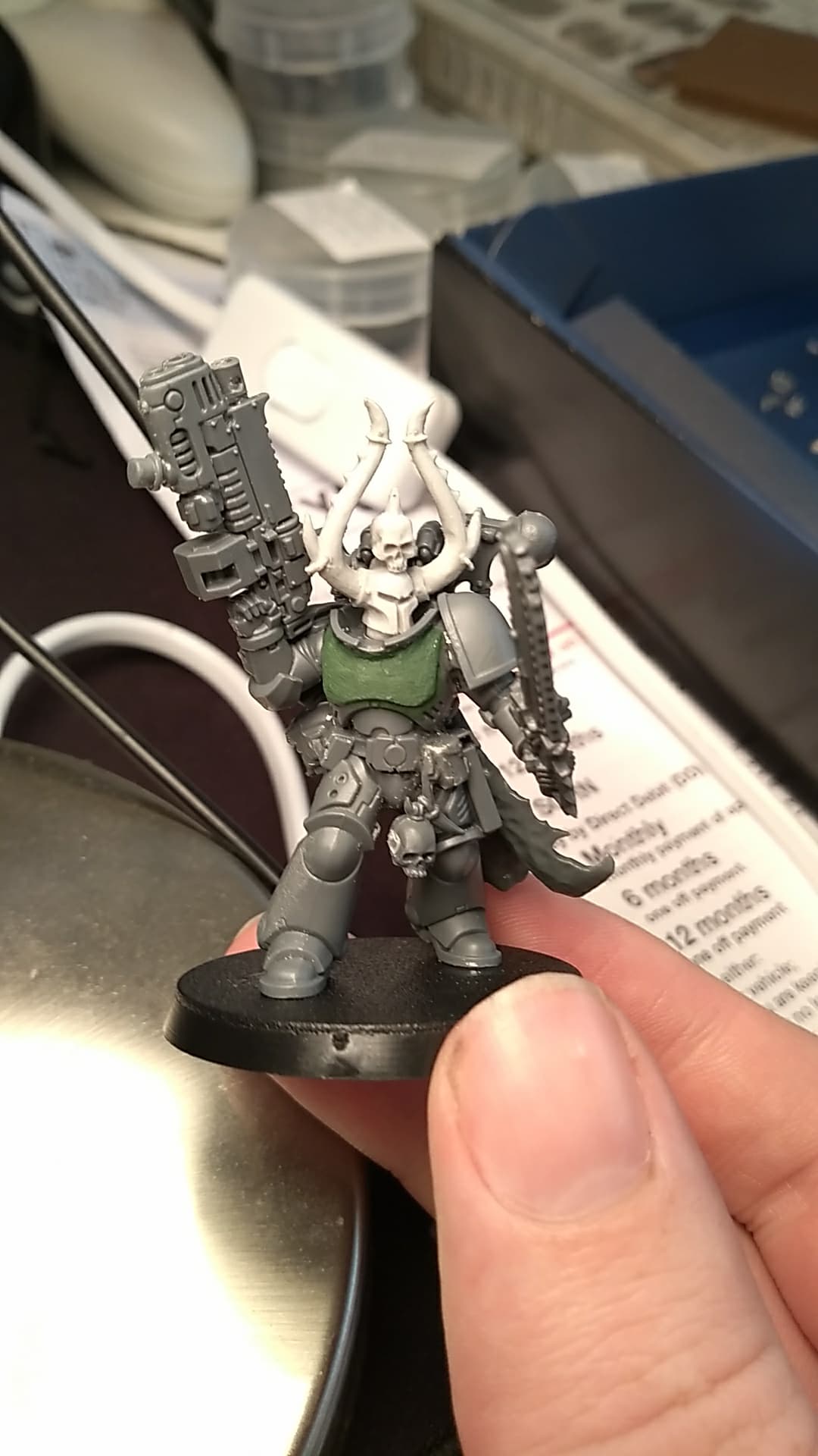 WIP Aspiring Champion for my Chosen r/Warhammer40k