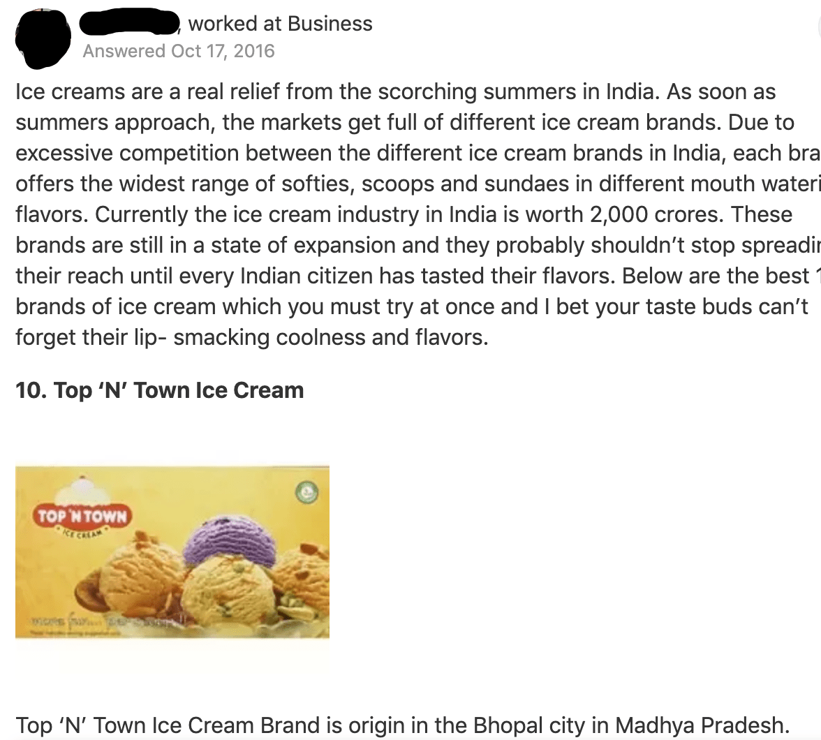Question how profitable is to start an ice cream parlor business in