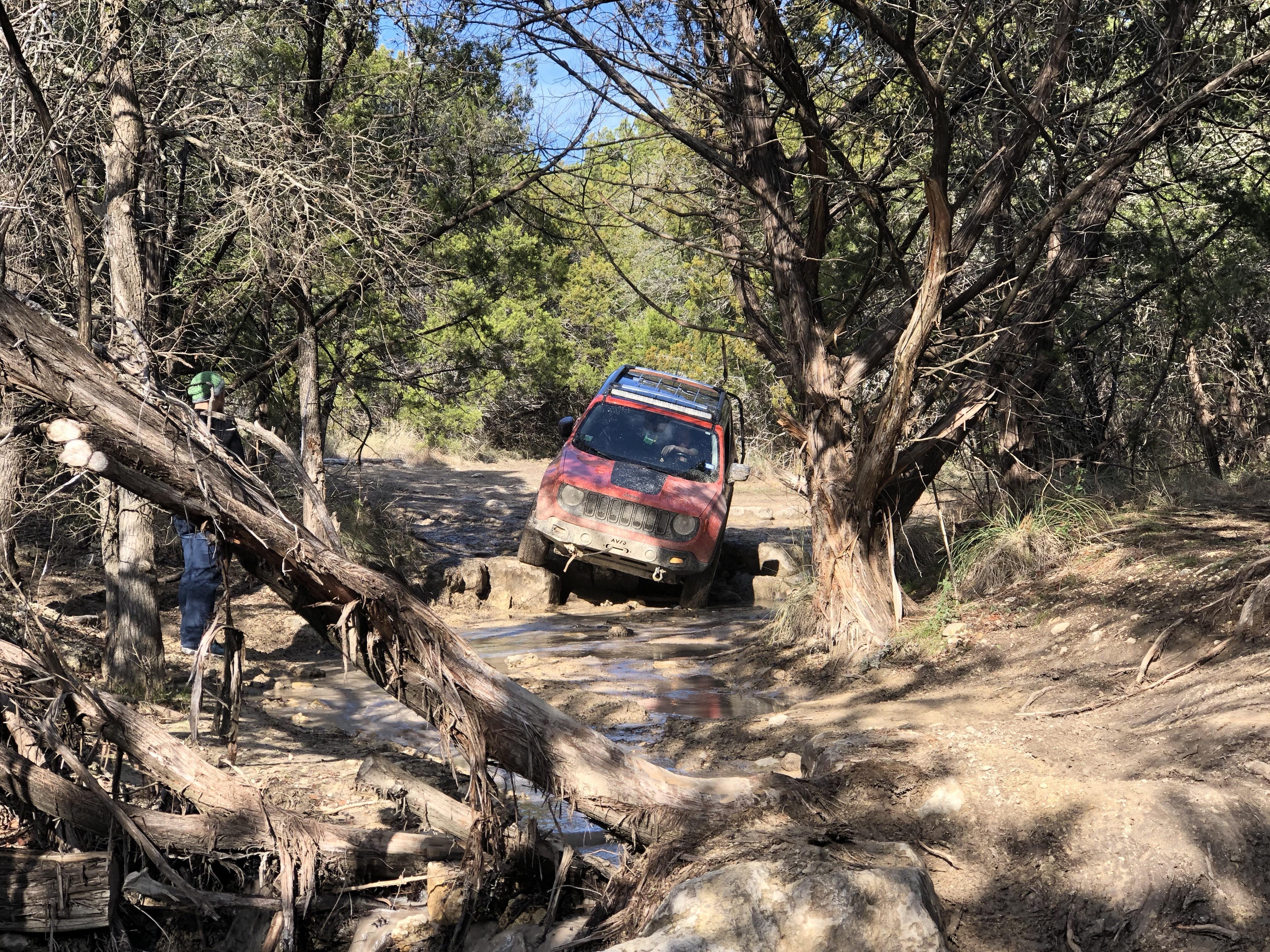 Hidden Falls Adventure Park, Marble Falls Texas JeepRenegade