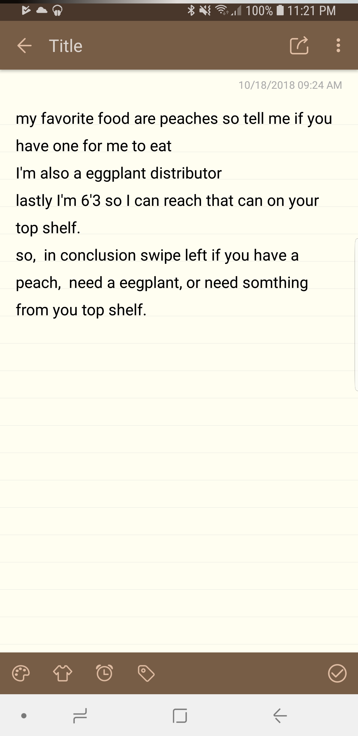 Is this a good tinder bio r/Tinderpickuplines