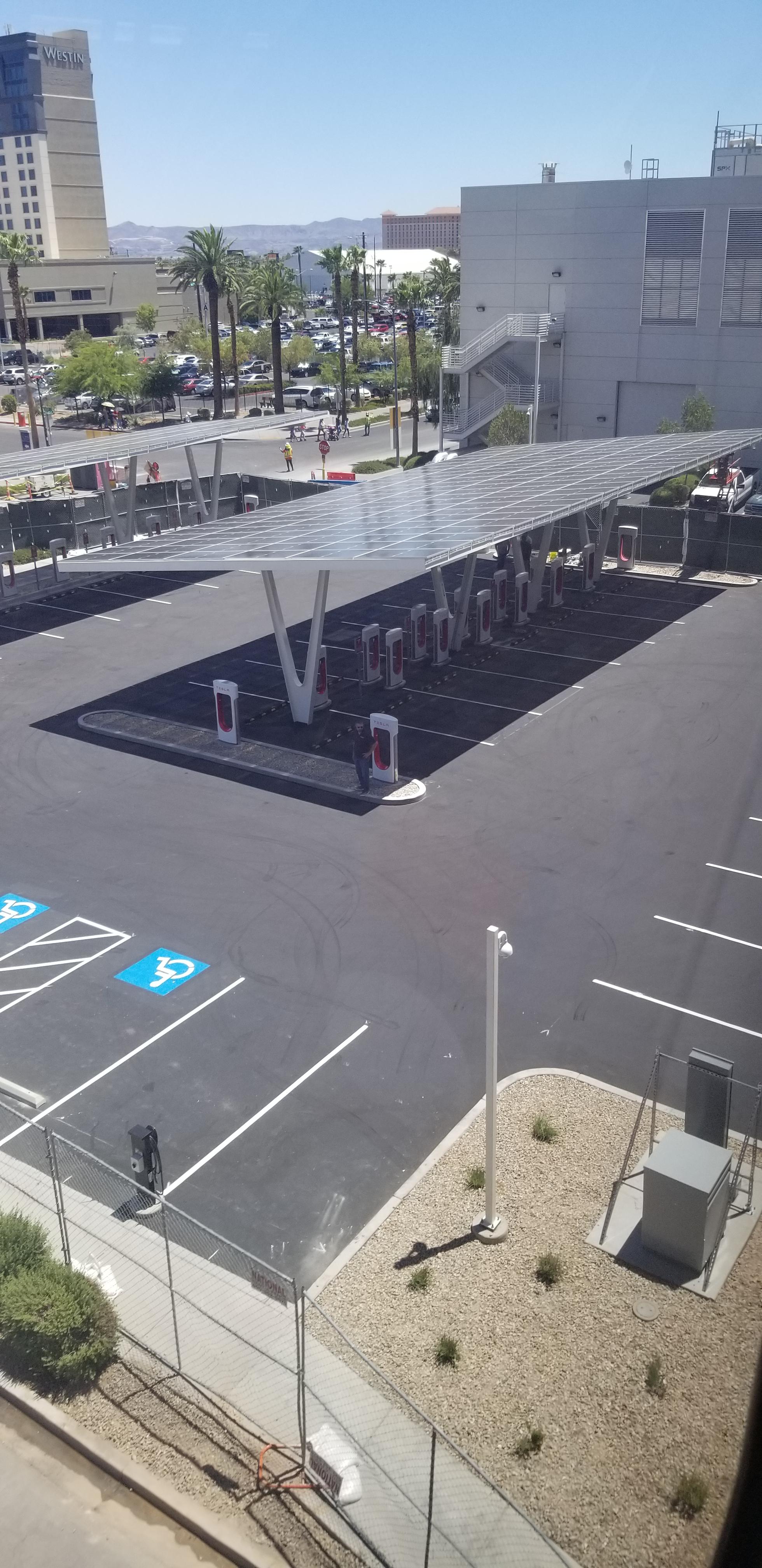 Supercharger Las Vegas, NV (High Roller at LINQ) Tesla Motors Club