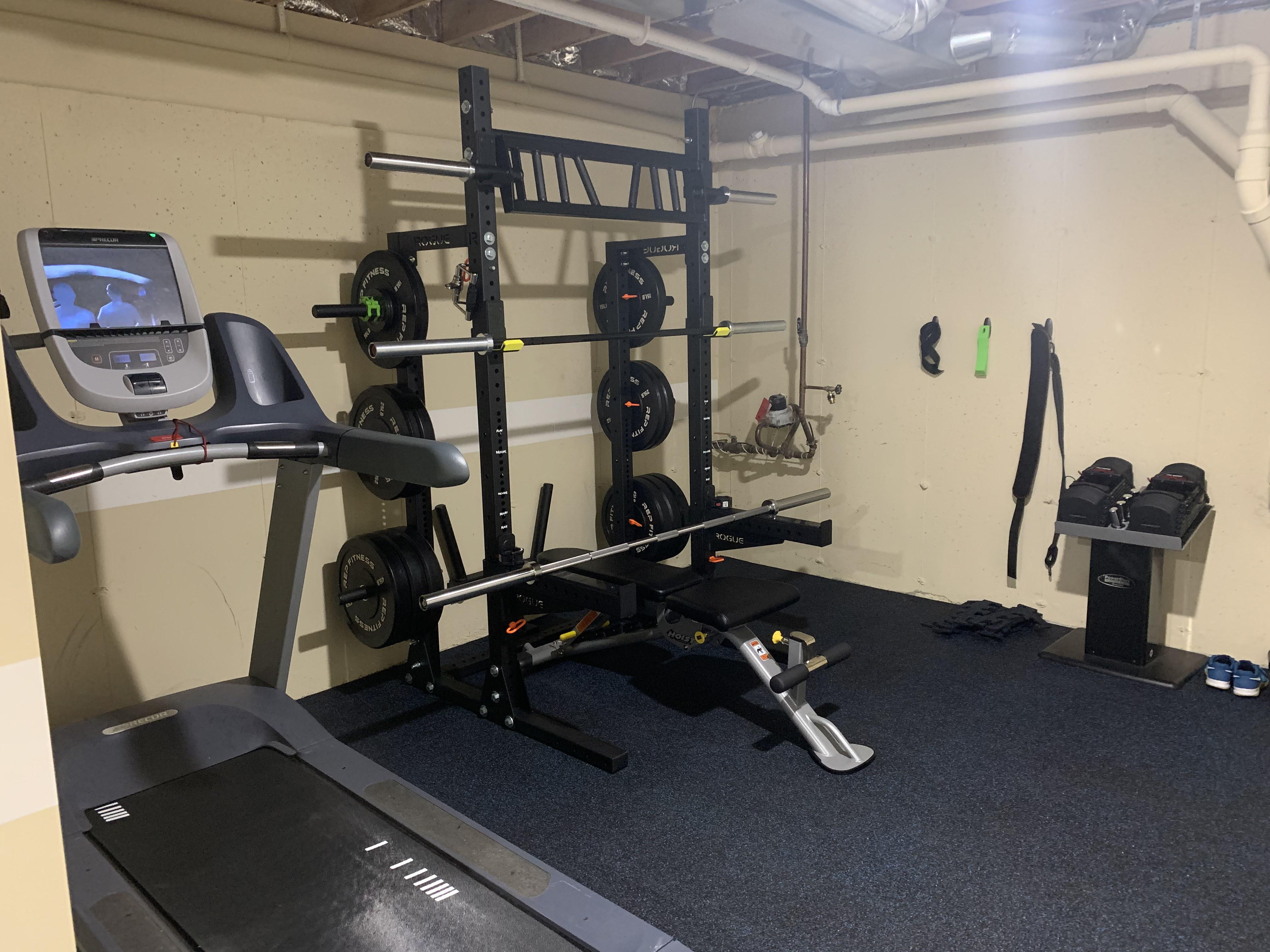 My basement gym alone has made leaving Chicago and moving