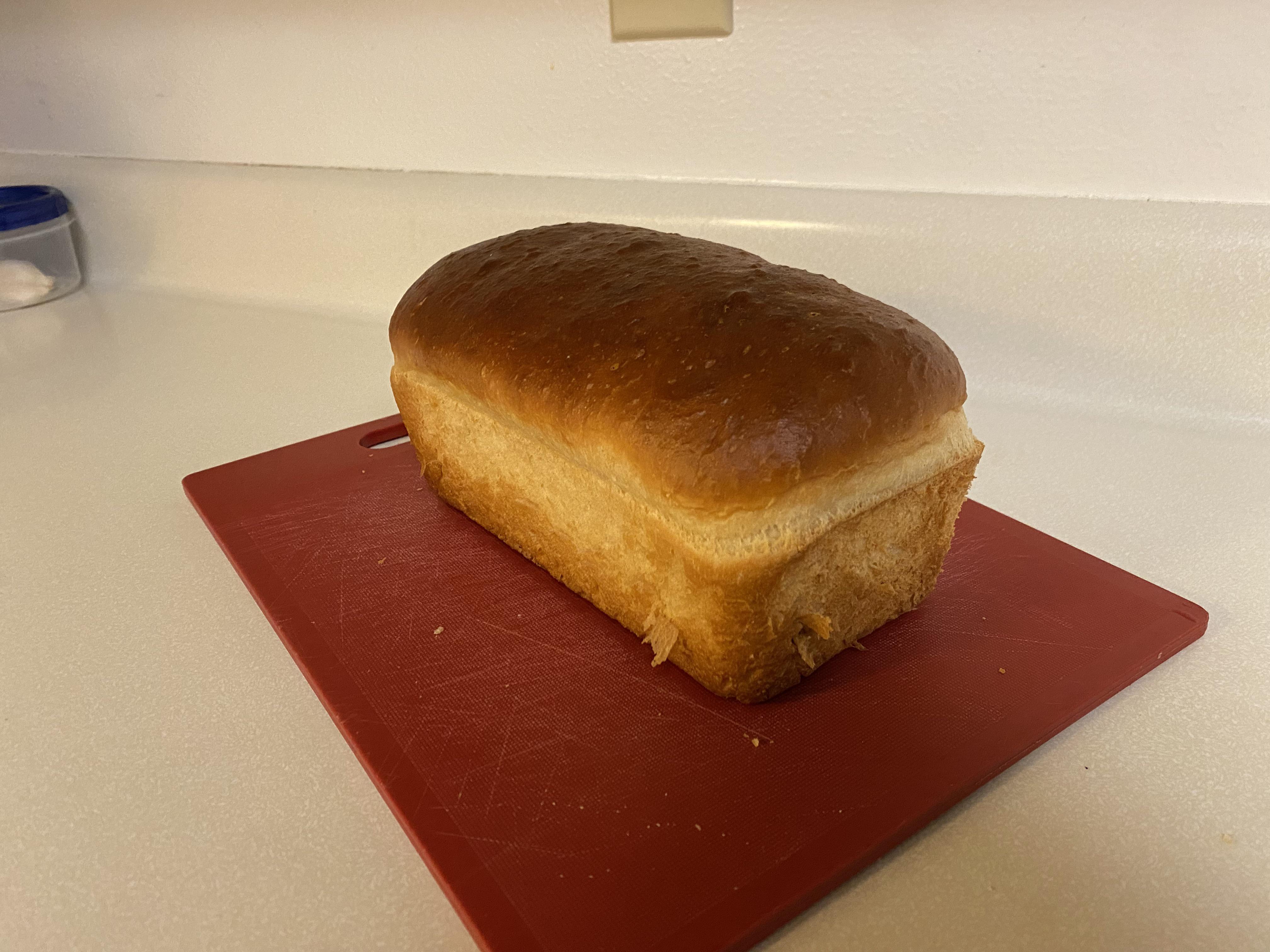 Made King Arthur’s White Bread 101 recipe. It can do it so light and
