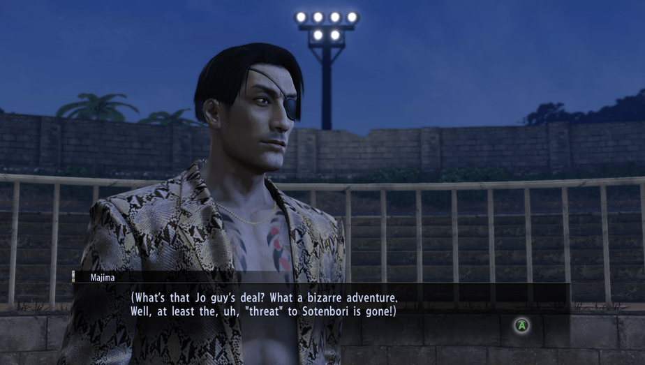 Yakuza 0 Secret Final Boss, Jo Amon UnexpectedJoJo