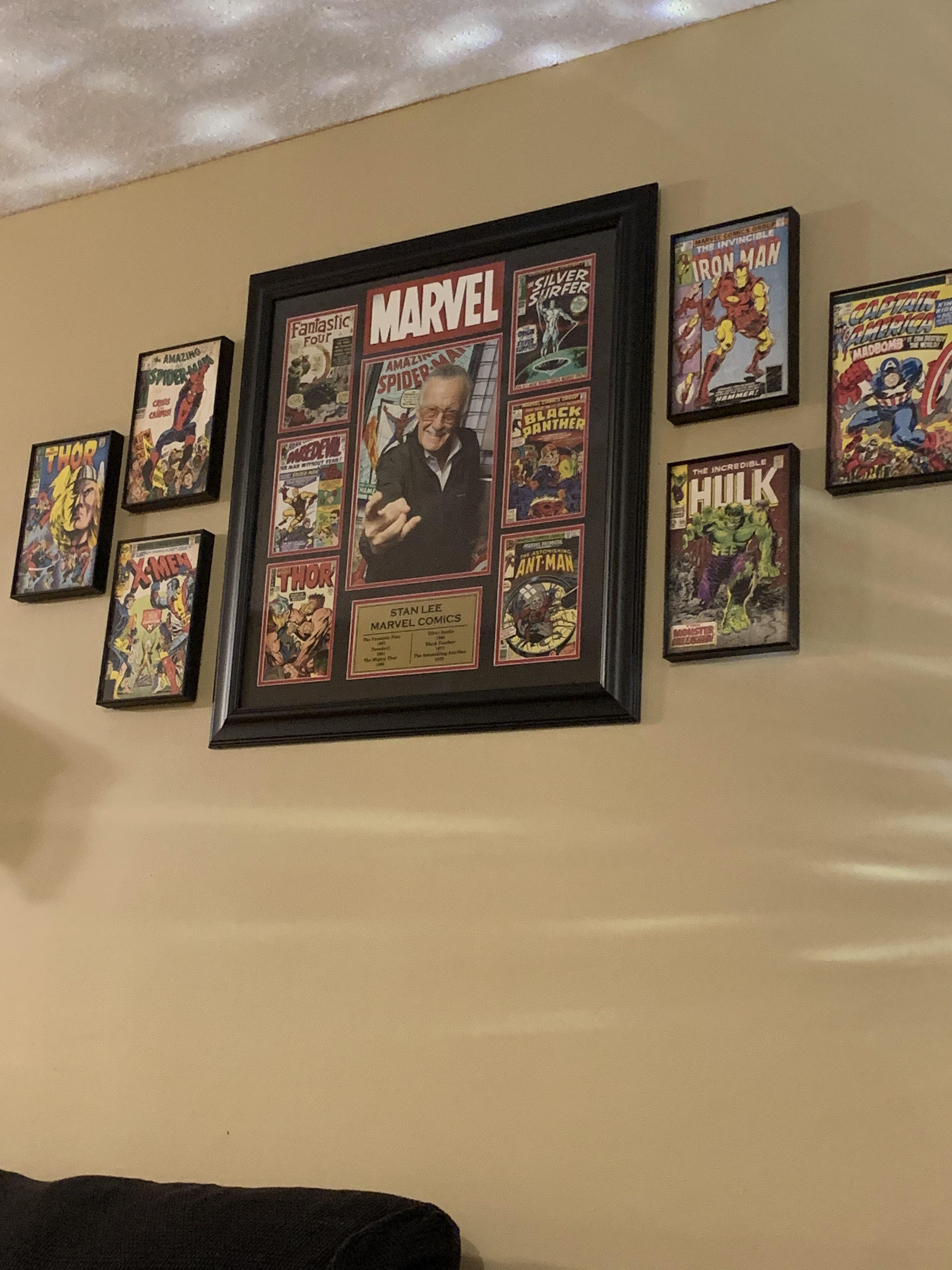 Living room artwork! r/Marvel