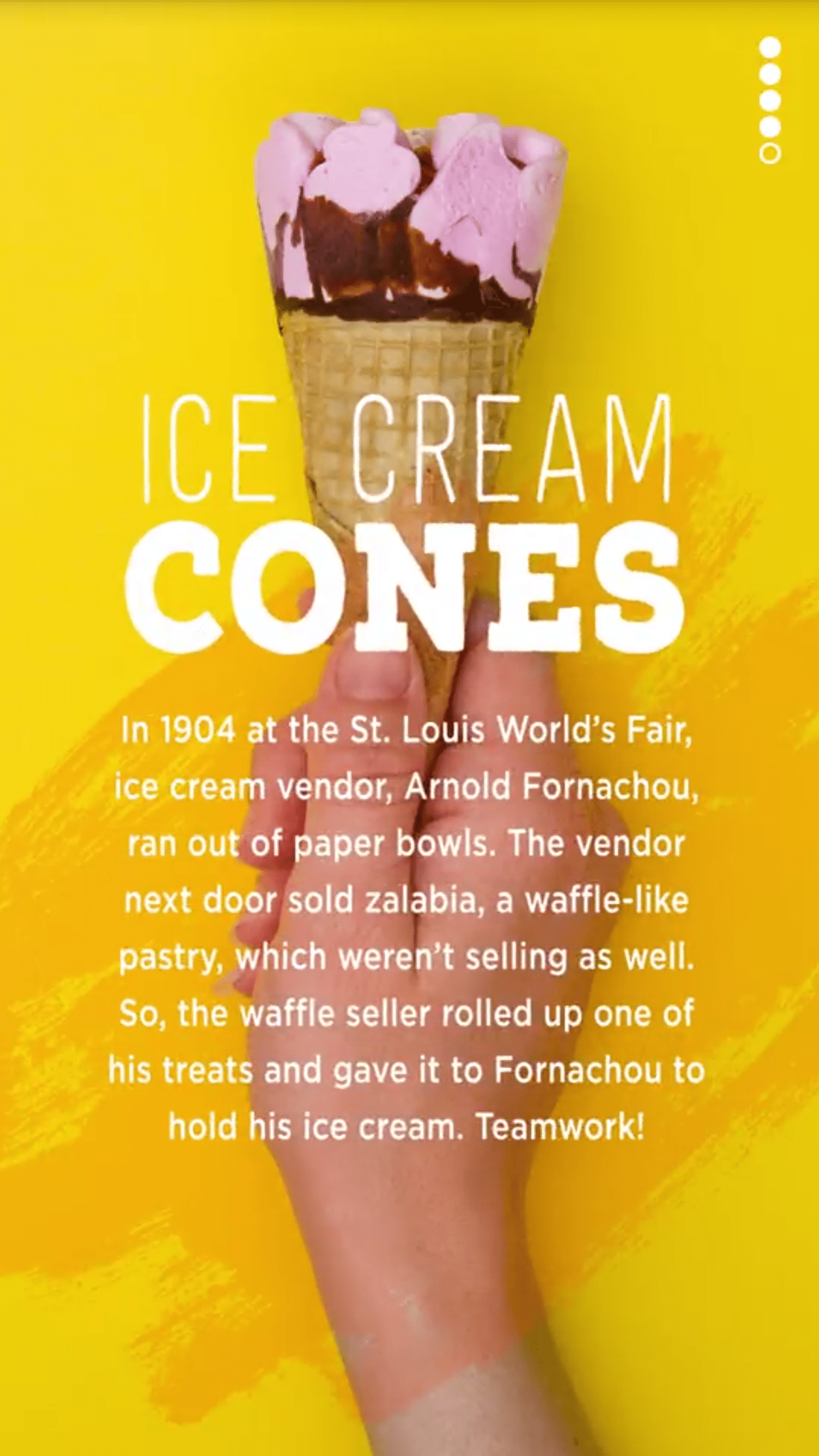 How Ice Cream Cones were invented r/wholesomememes