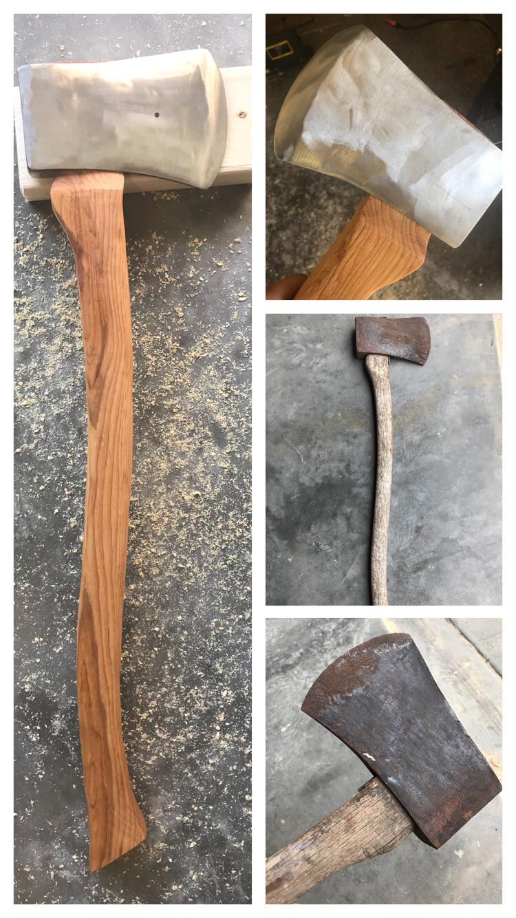 Axe restoration. I bought this old axe from an estate sale for 10. I
