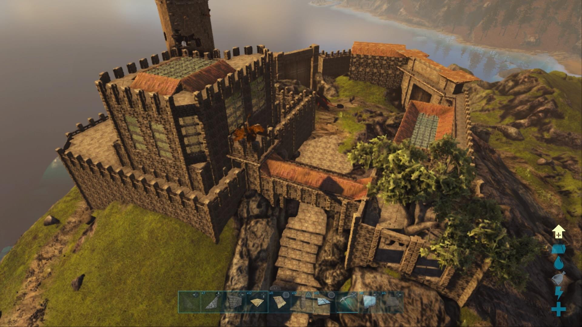 Ark Ragnarok Castle Dimensions To Build On Other Maps