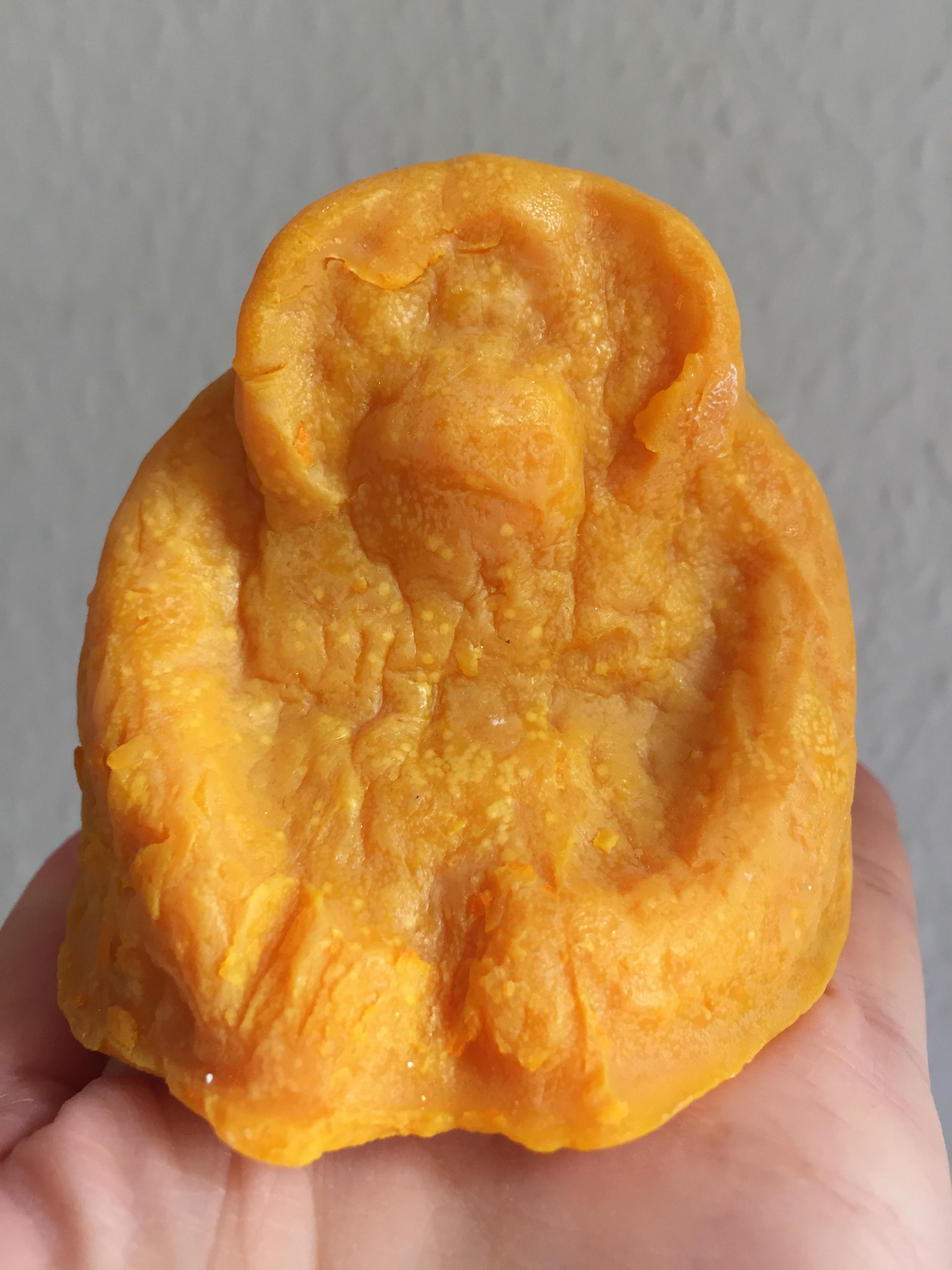 Finally going to use this guy 🧡 Scent is sort of an earthy citrus, very