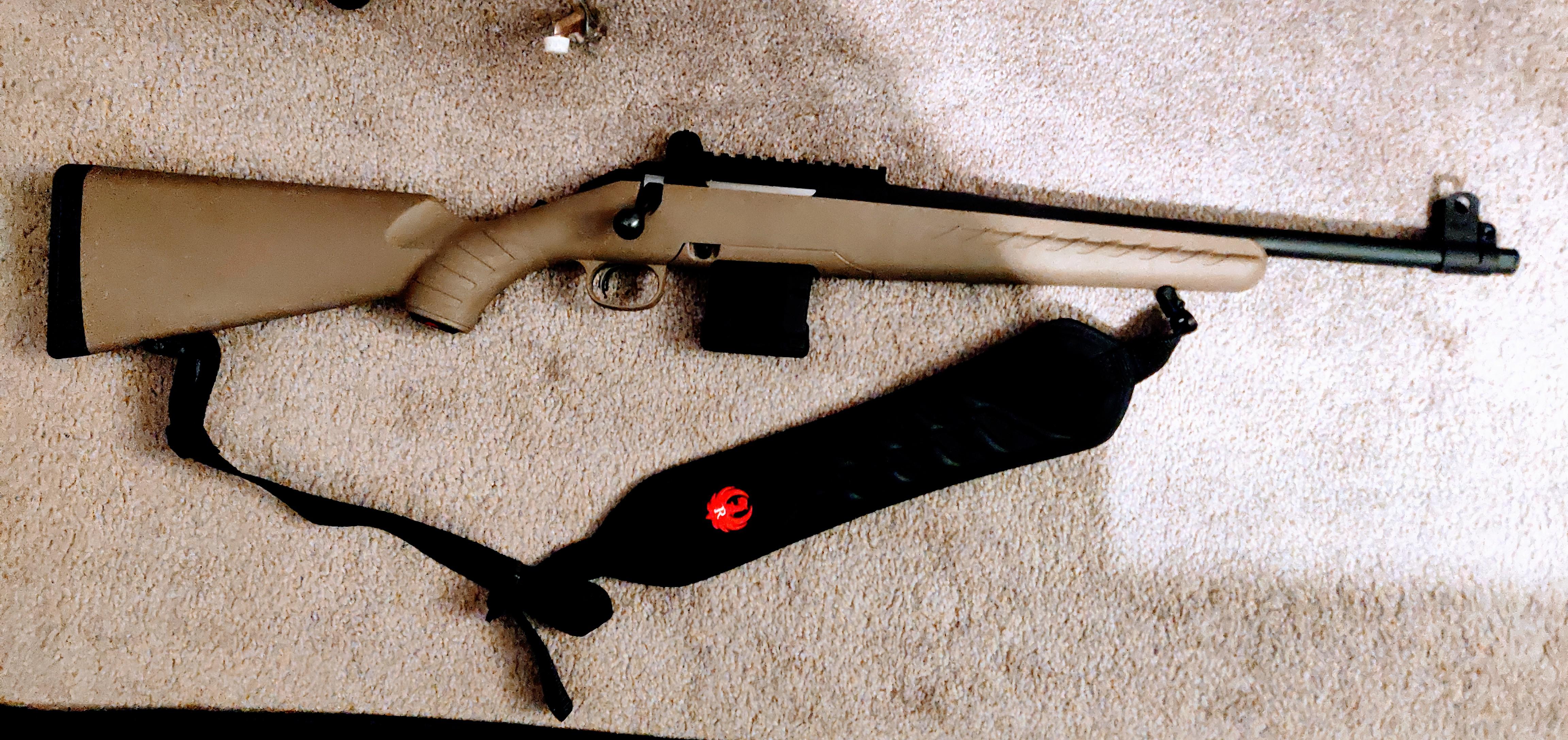 I'm loving this new Ruger Ranch with custom iron sights. guns