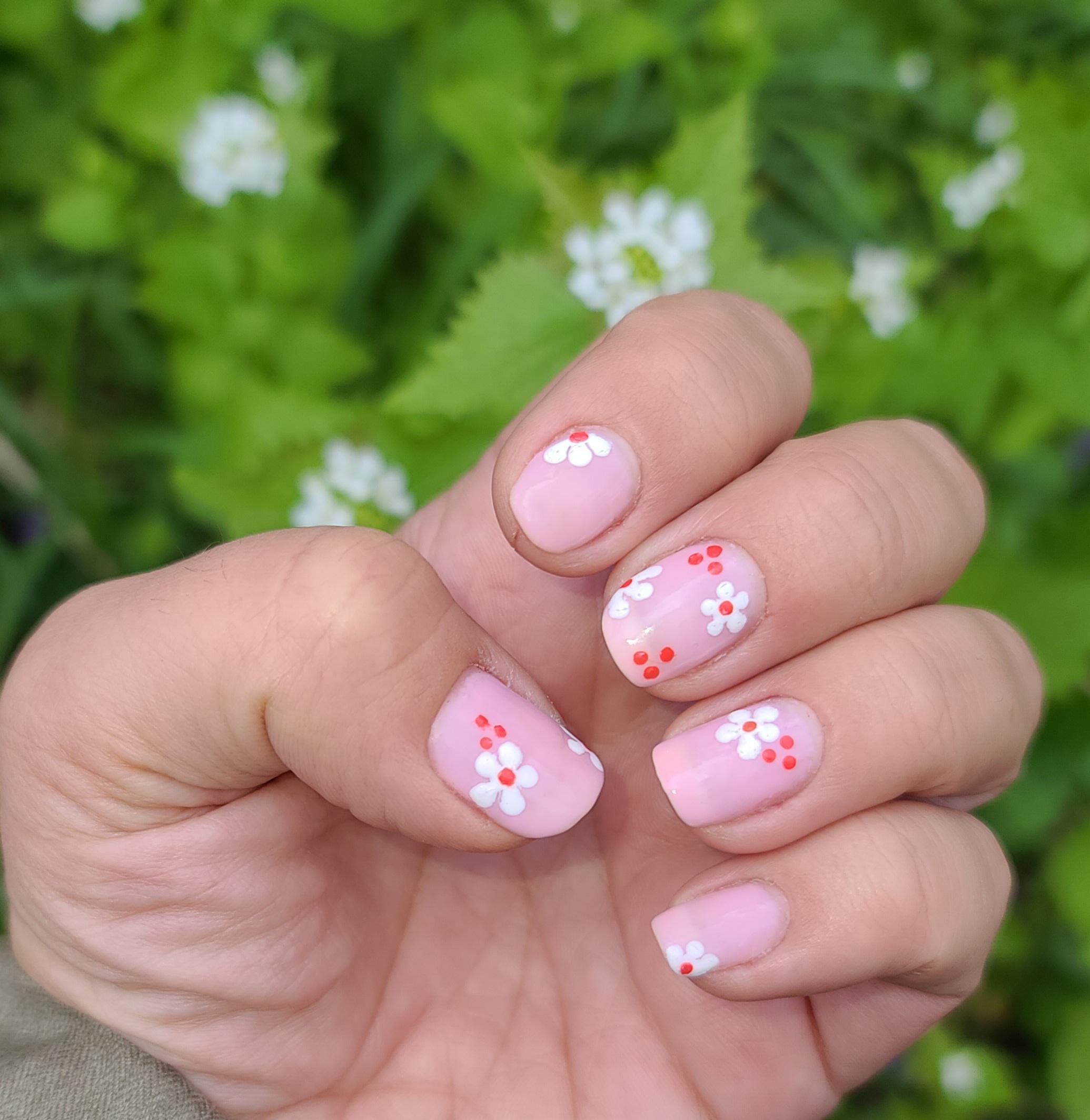 Nail Art Step By Step Flowers