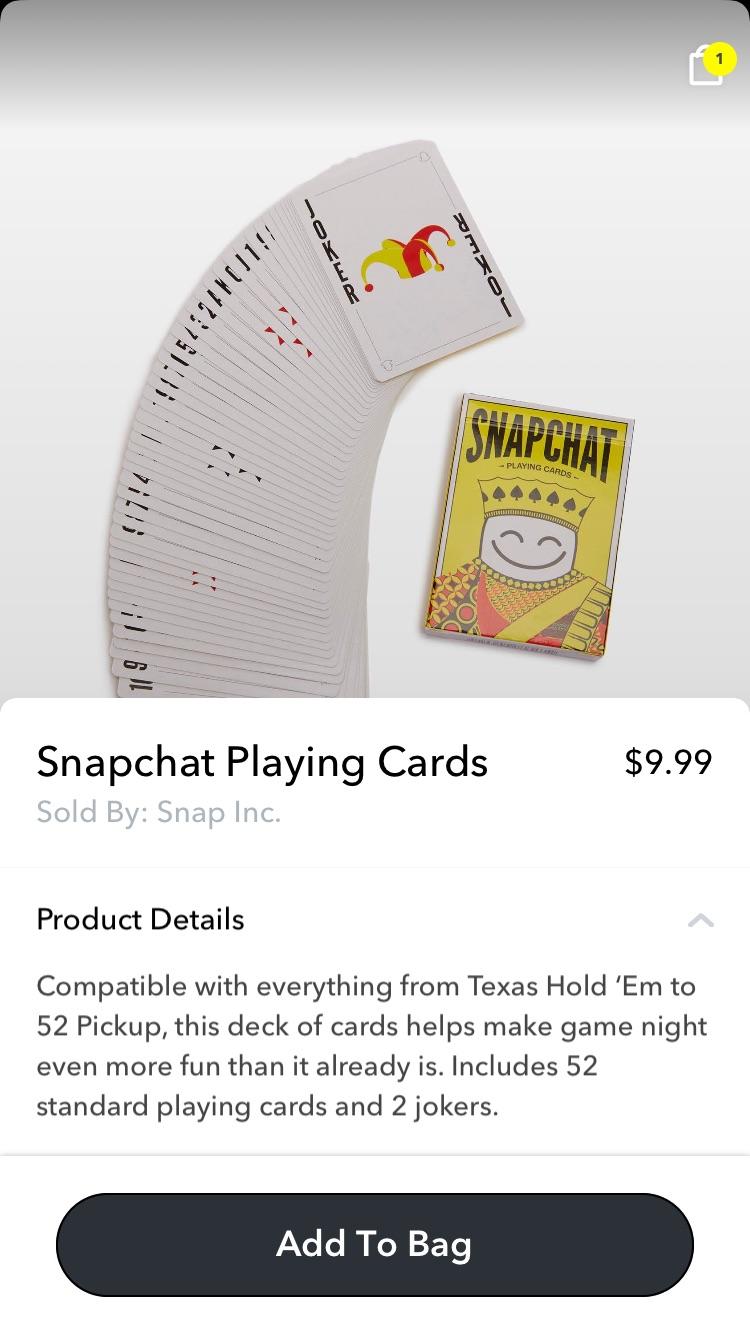 SNAPCHAT cards!?? Worth? r/cardistry