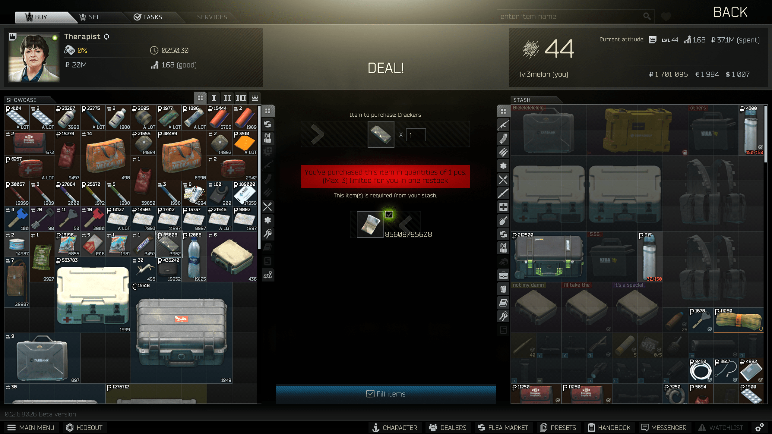 premium crackers r/TarkovMemes