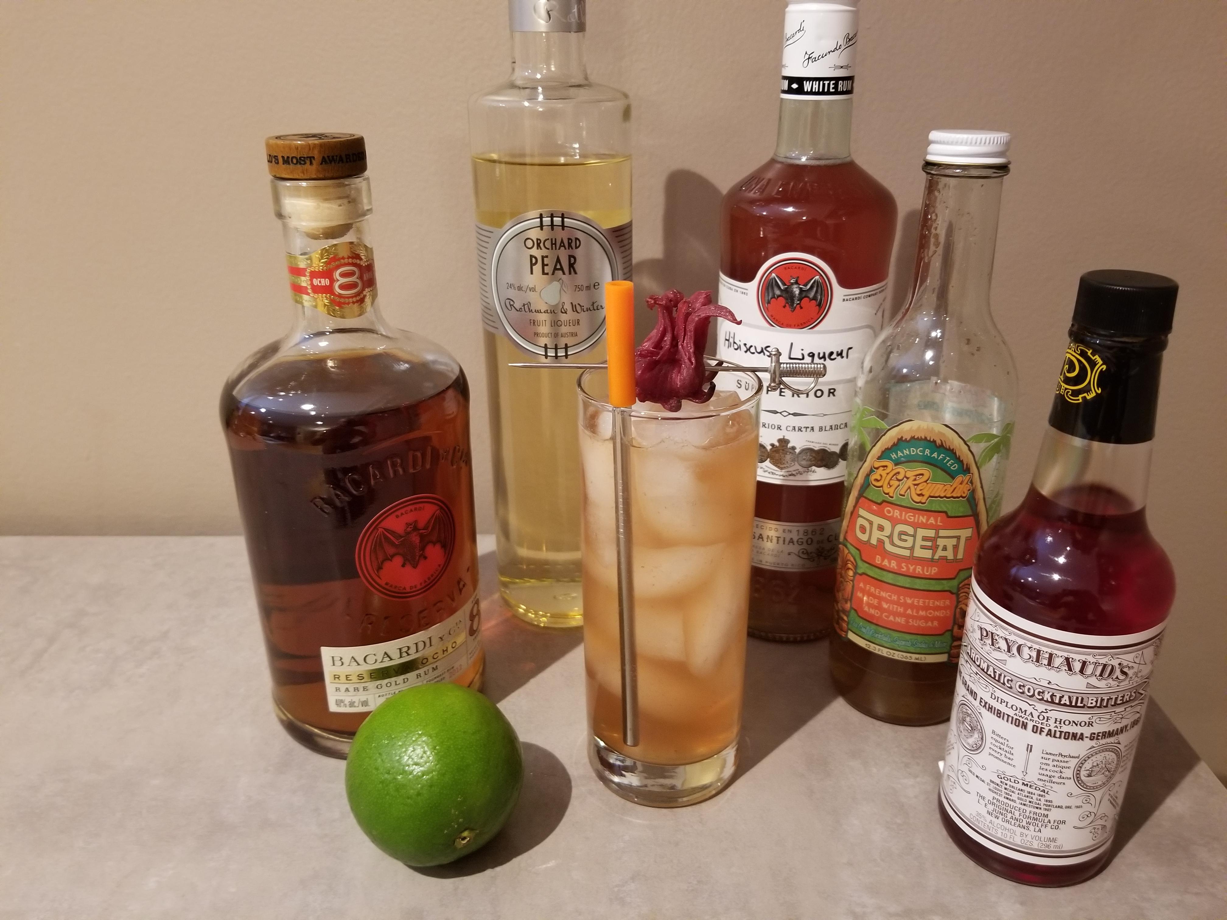 My home made hibiscus liqueur became ready today. Here's the Roselita