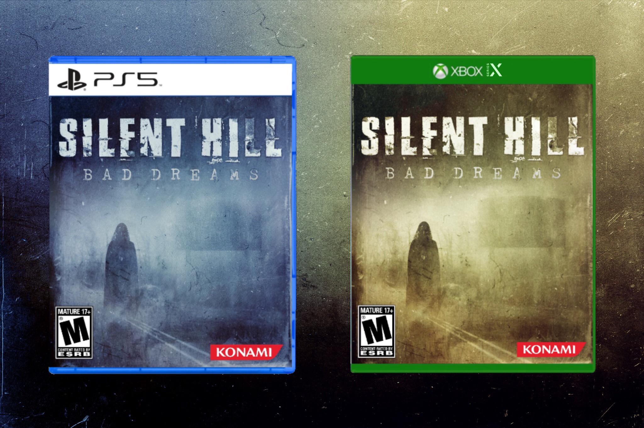 Silent Hill Bad Dreams MockUp for PlayStation 5 and Xbox Series X r