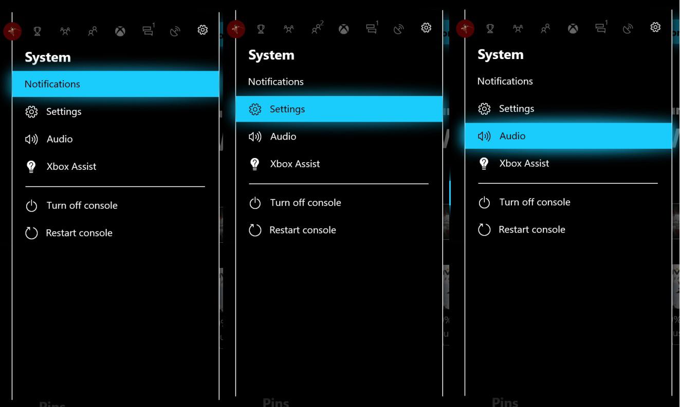 Missing the audio widget in my settings (highlighted in