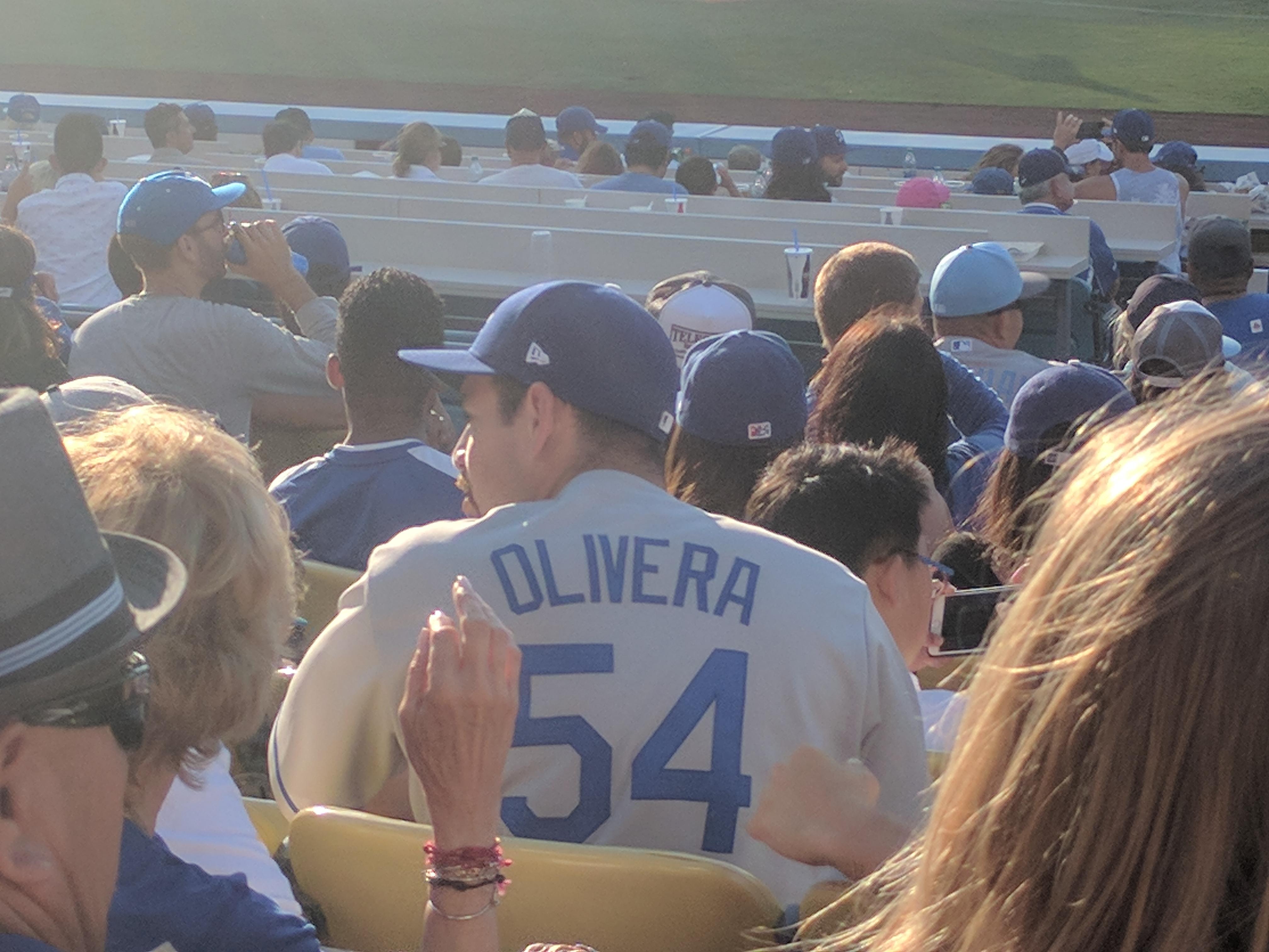 Spotted at yesterday's dodgers game r/Braves