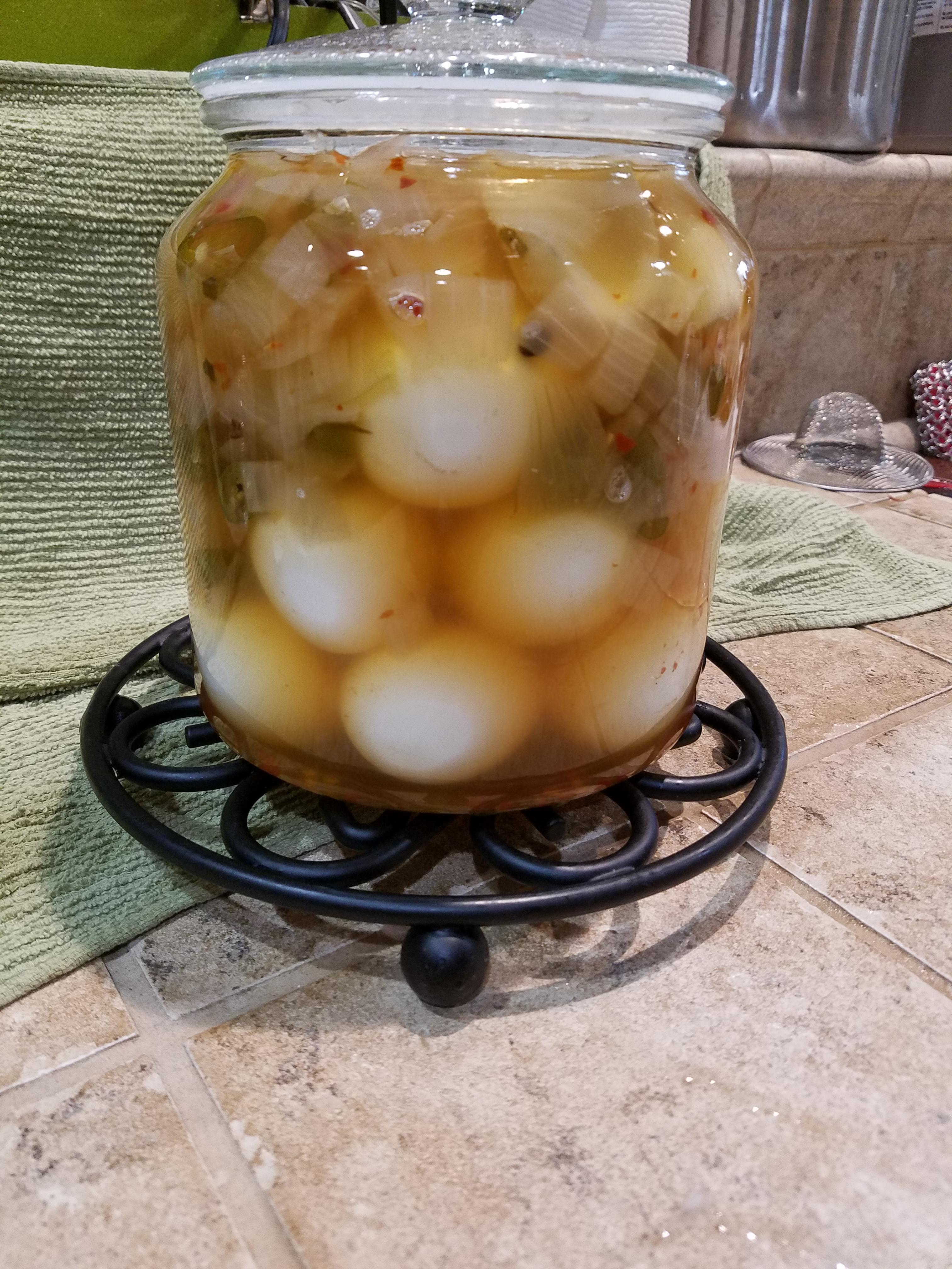 Spicy Pickled Eggs r/pickling