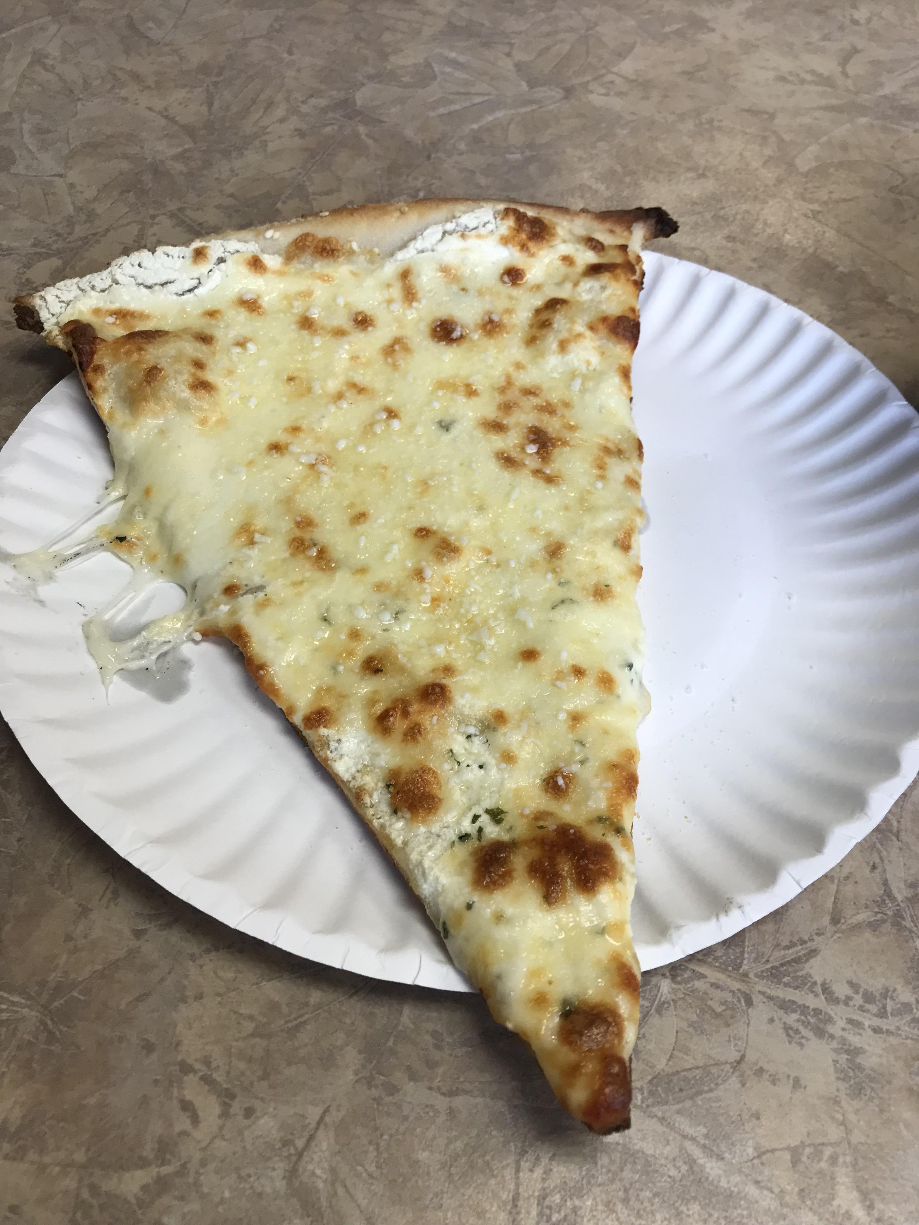 New York white slice r/Pizza