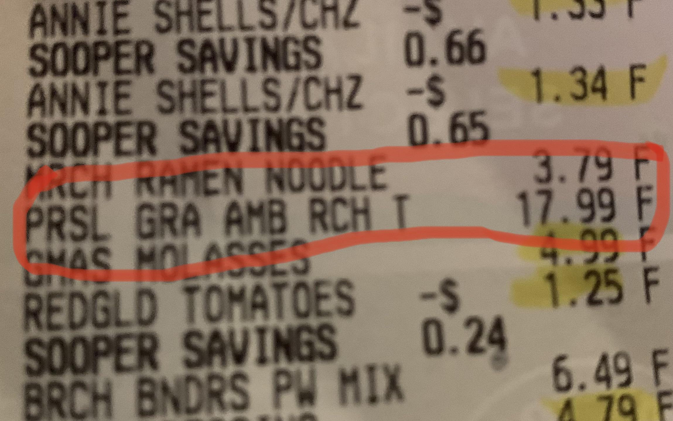 What does this stand for? r/GroceryStores