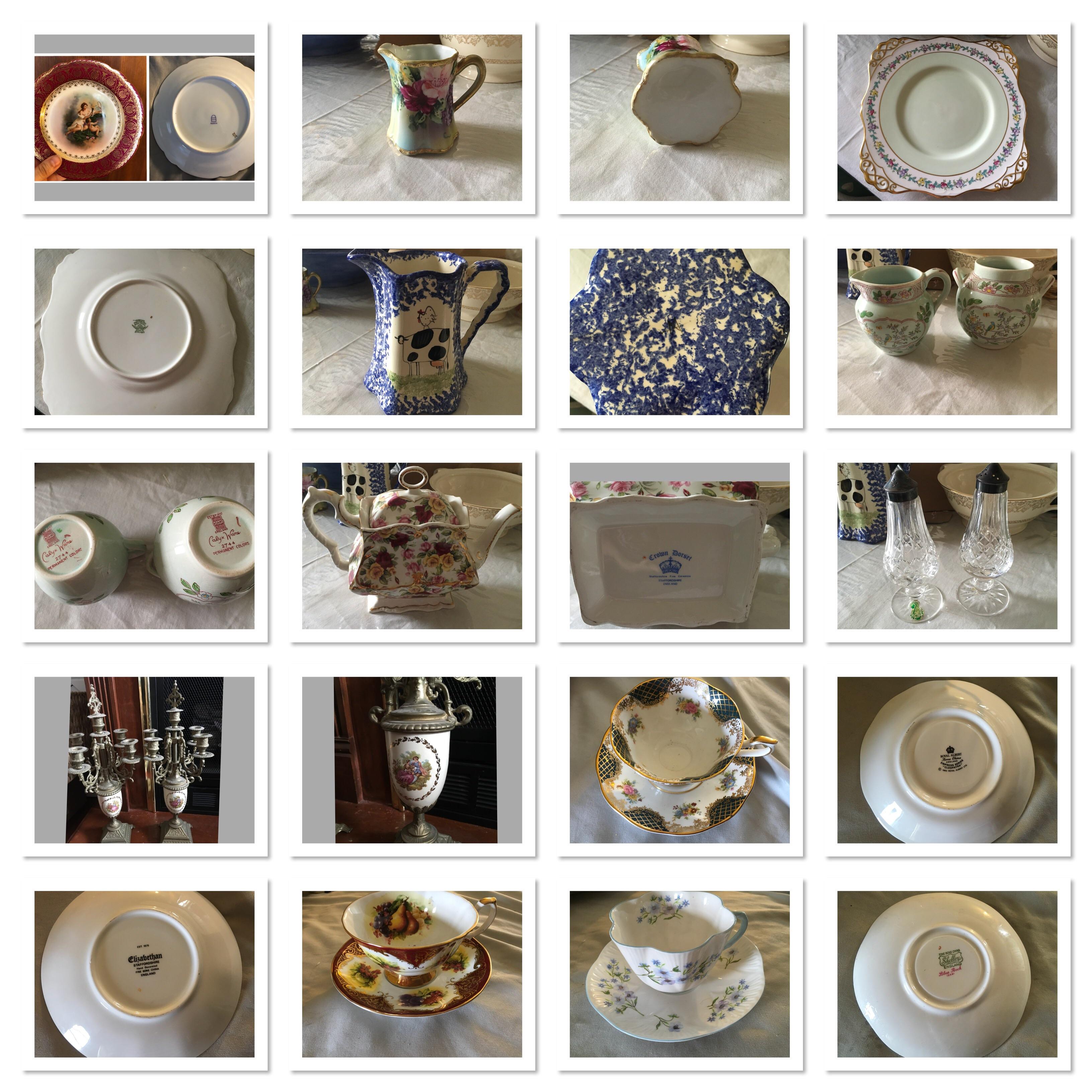 I bought this box of china at an estate sale. I paid 100.00 would love