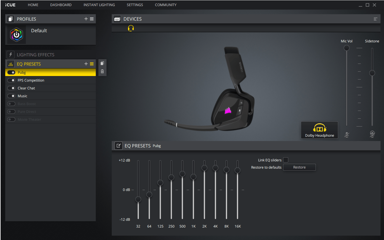 Best Audio Settings? Using Corsair Void RGB Wireless and struggle to