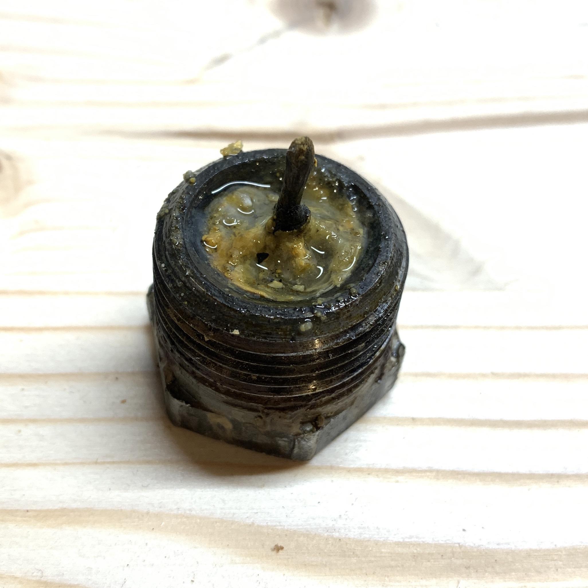 So, do you think I should replace this anode rod? 😂 : r/Plumbing