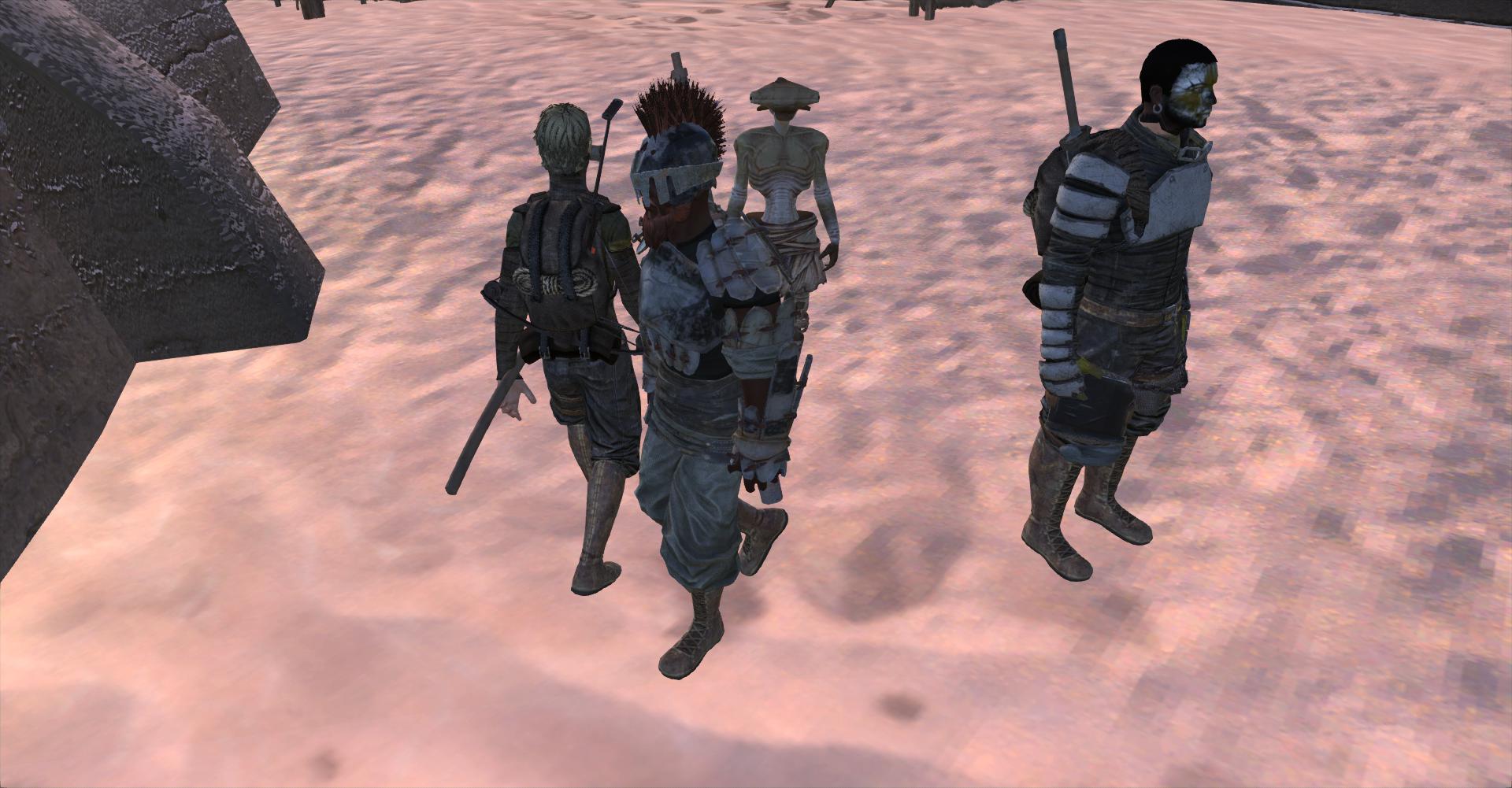 I know that's his hair but now I want a helmet like that. r/Kenshi