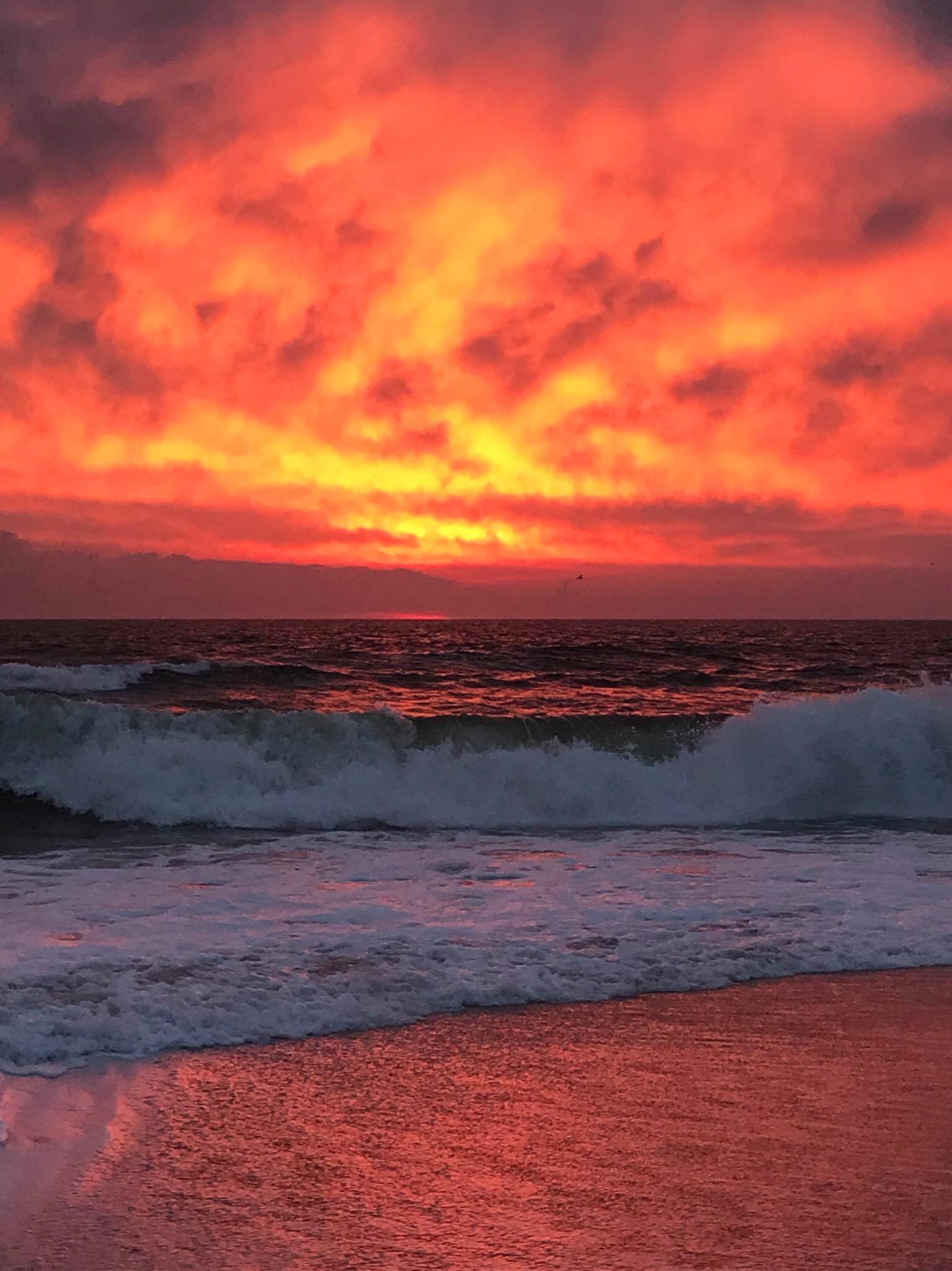 Lavallette, NJ Sunrise [1535 x 2048][OC] r/pics