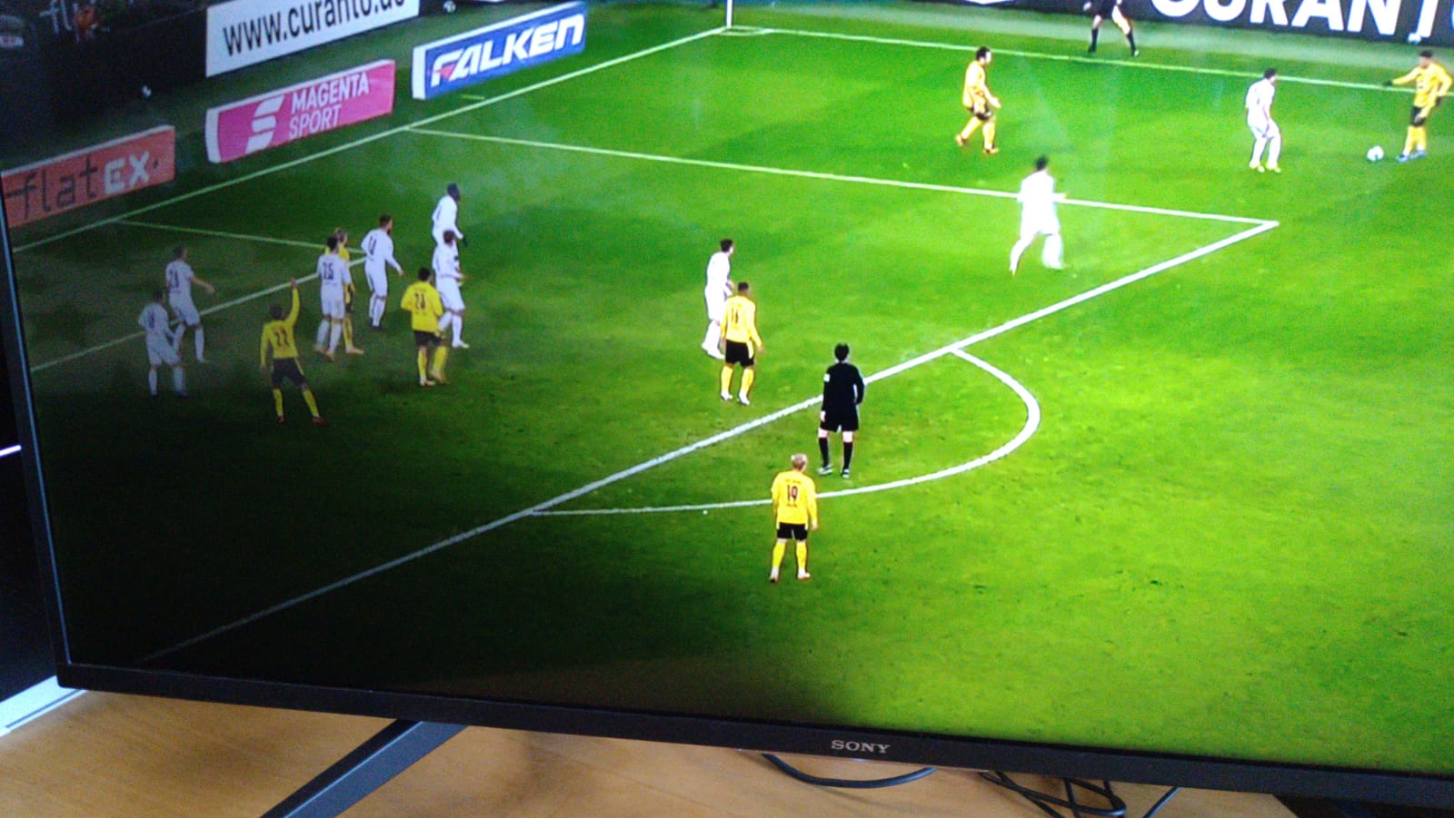Dark spot on tv screen(see pic) Sony KD43XF7096 r/sony
