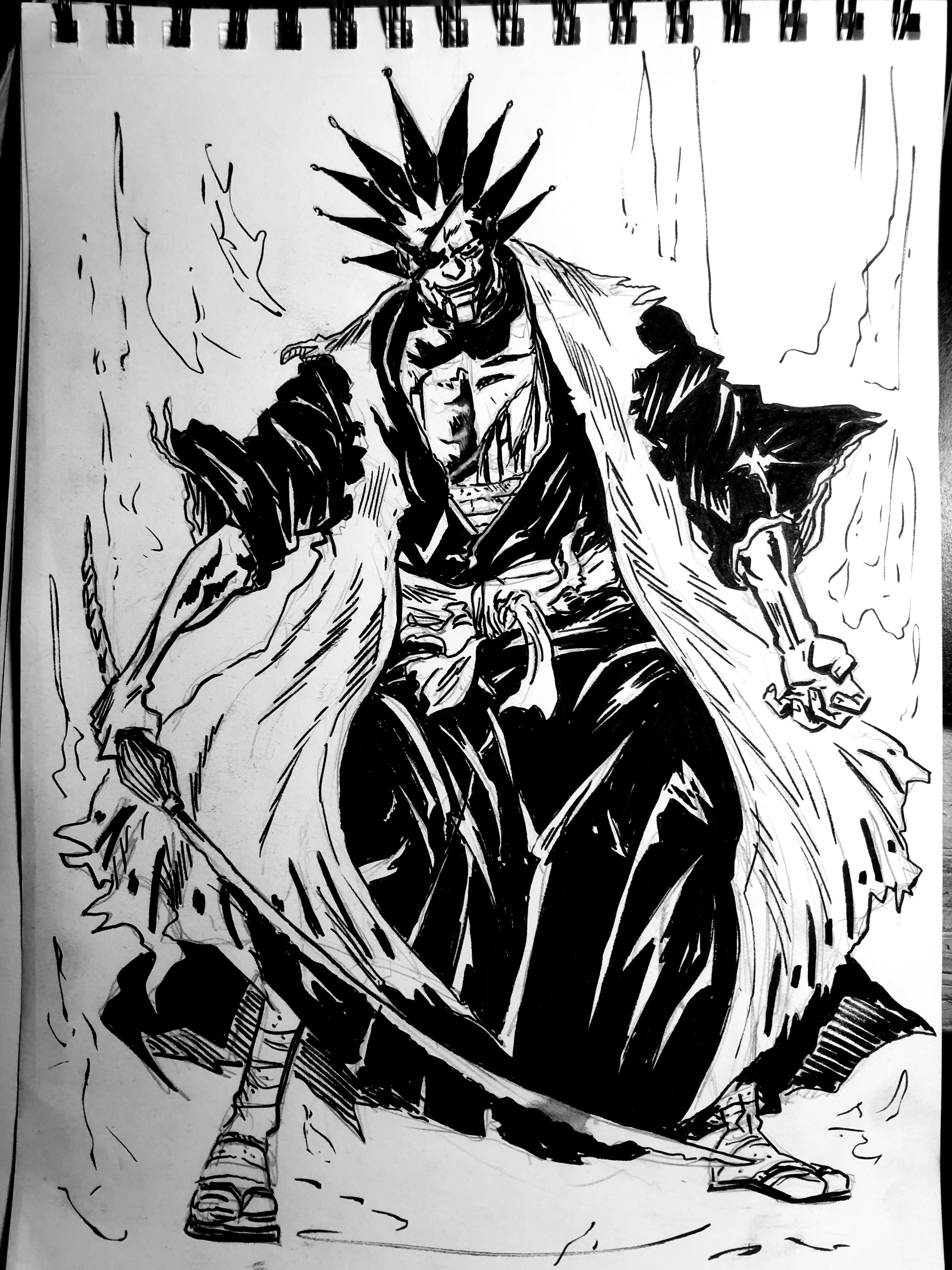My own Zaraki Kenpachi r/bleach