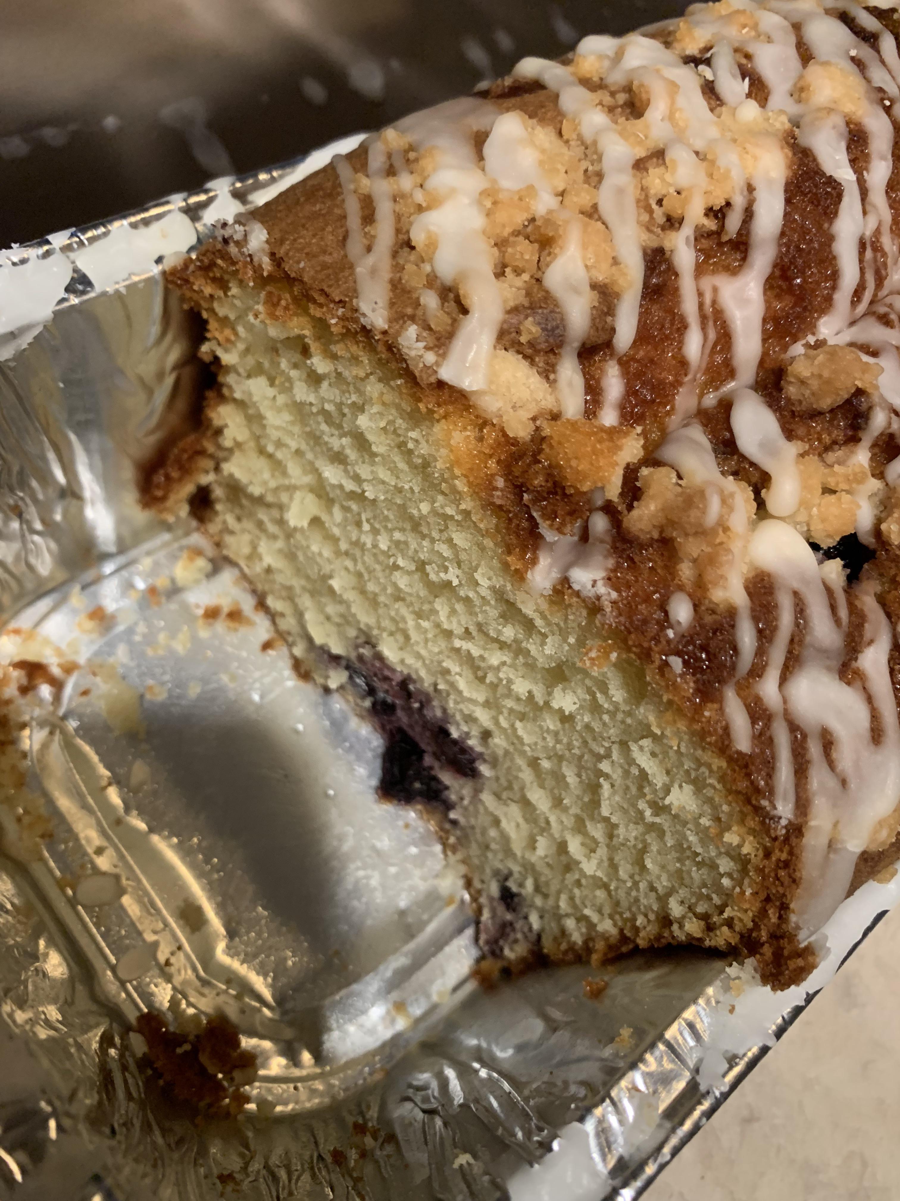 Joined the craze… the normal amount of blueberries in the blueberry