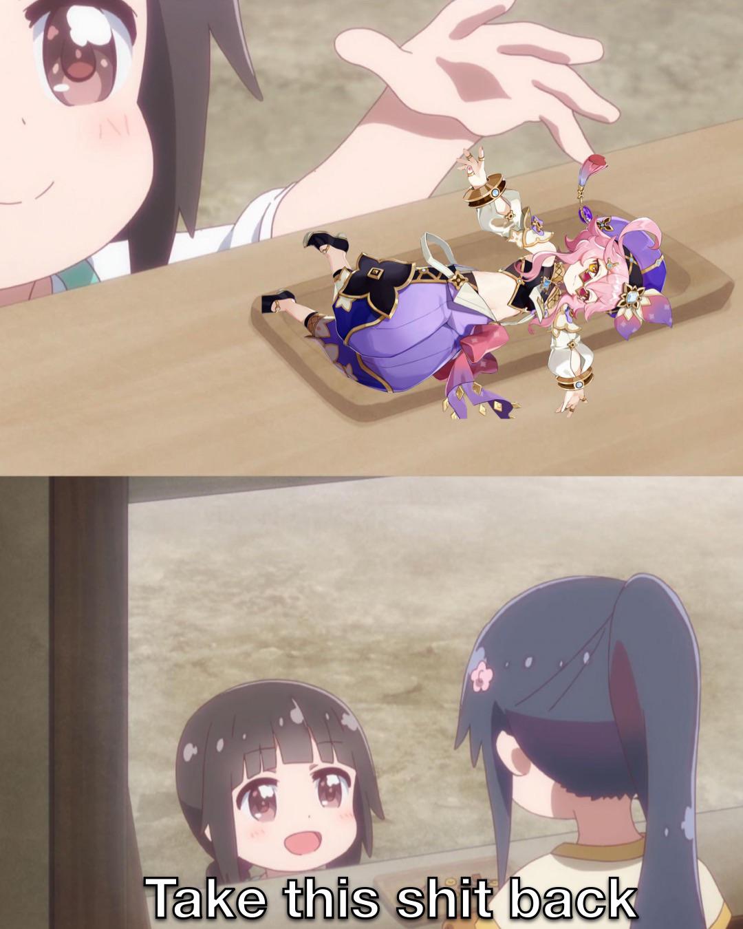 I retired farming anymore cliff flowers since Xinyan 😭 r/Genshin_Memepact