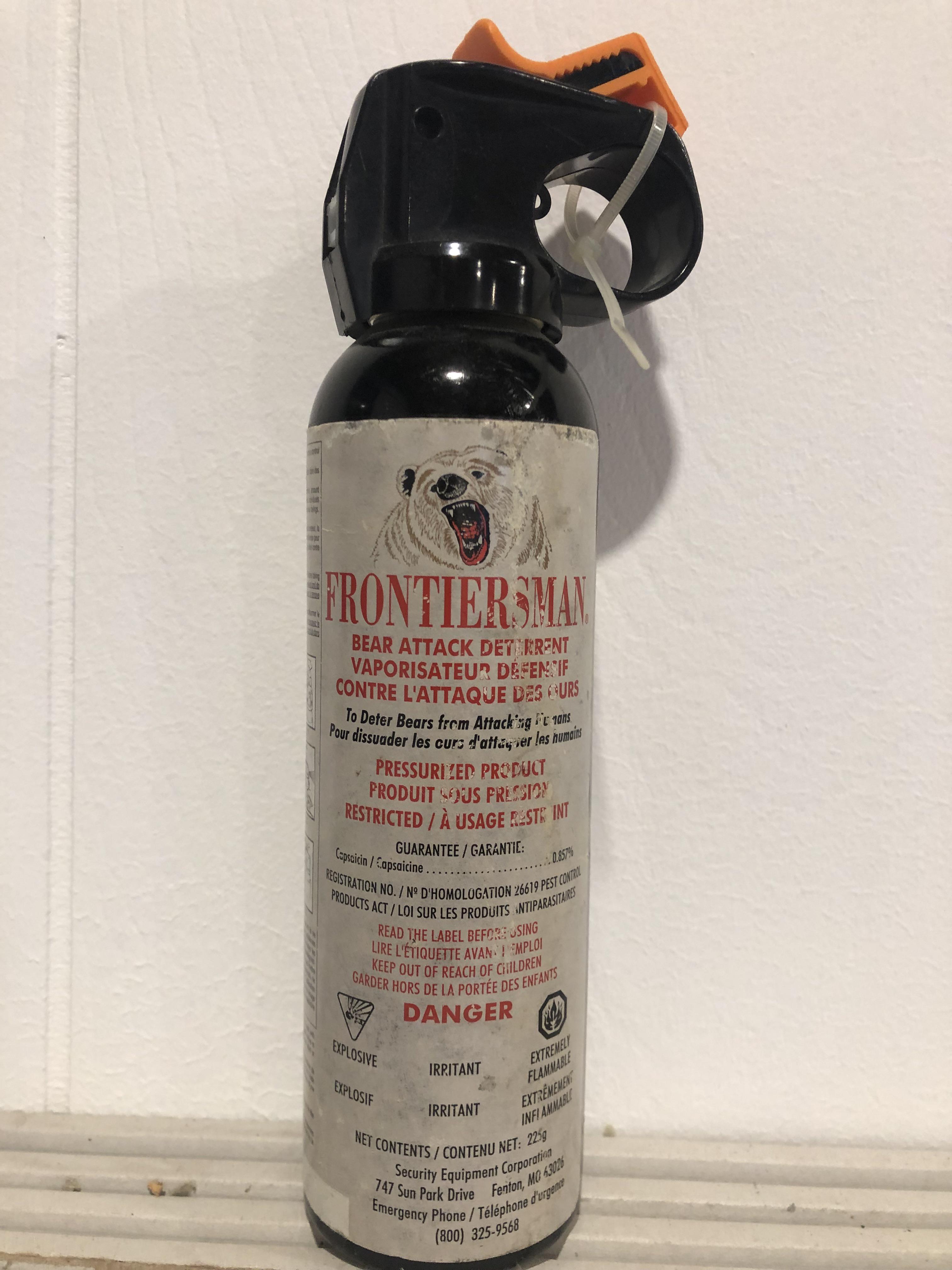 Does anyone know the proper way to dispose of expired bear mace? r