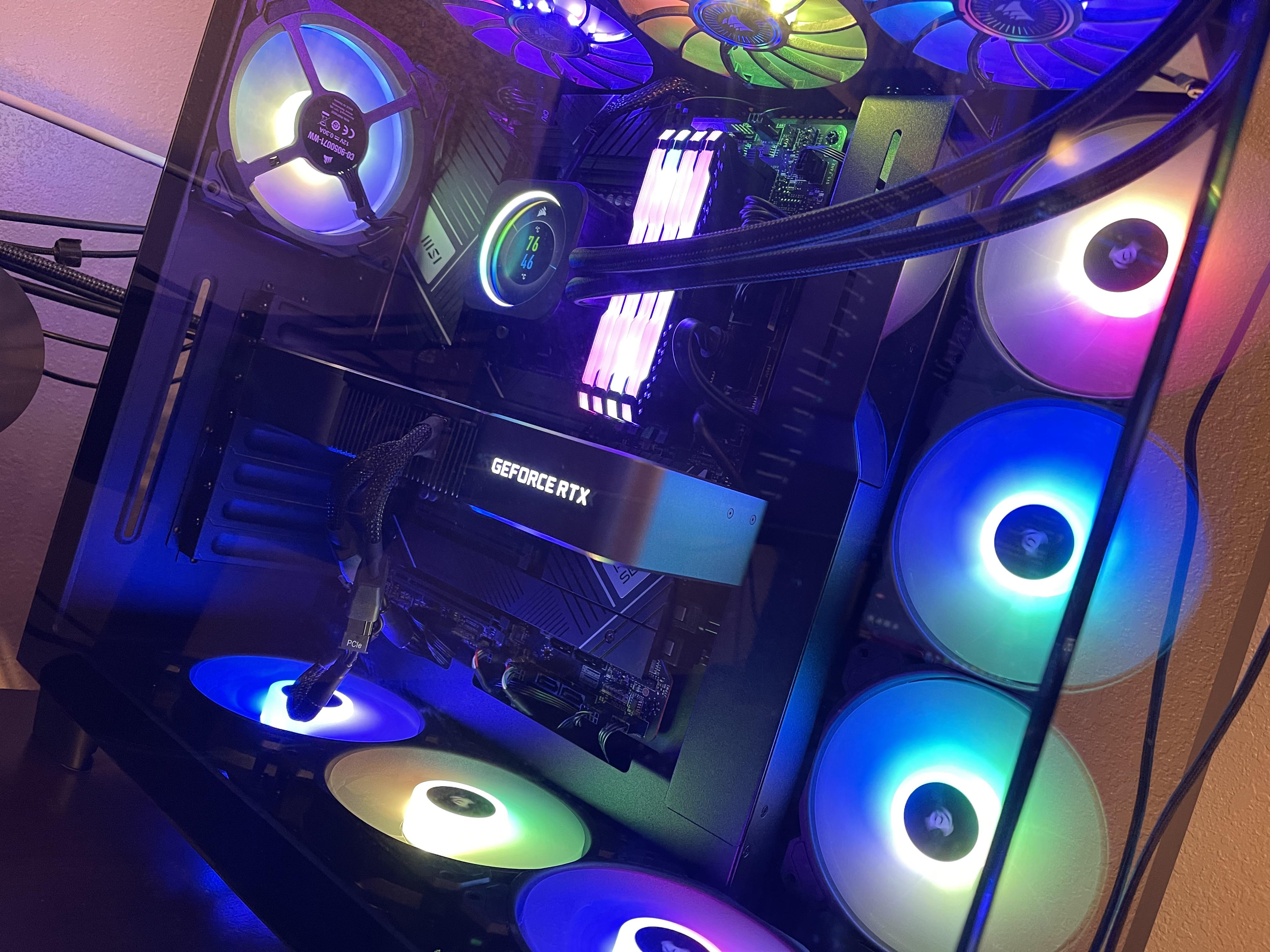 Gpu getting really hot after case swap. I upgraded to the new h9 flow