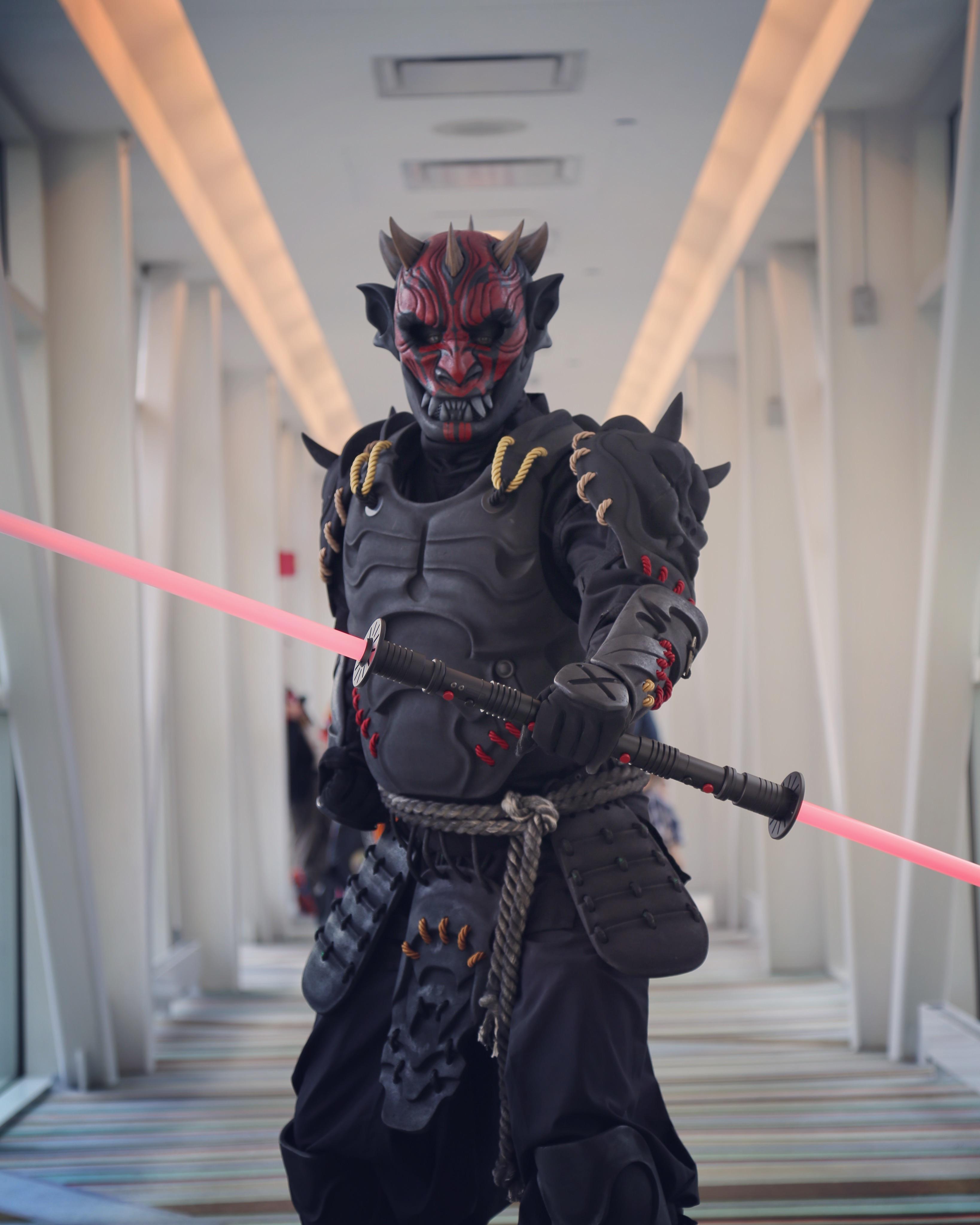 [Self] Samurai Darth Maul at Star Wars Celebration 2019, Chicago cosplay