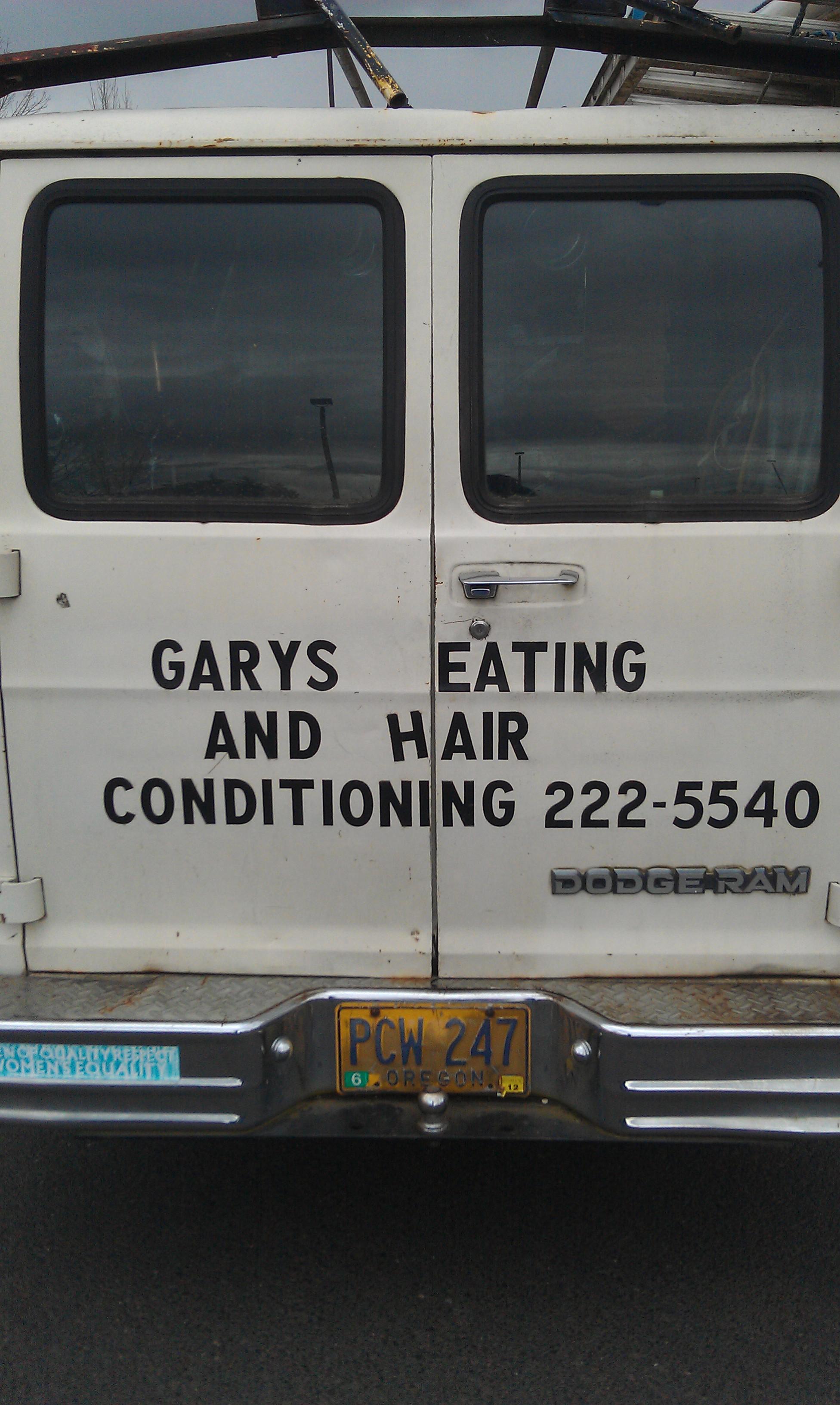 Garys what? HVAC