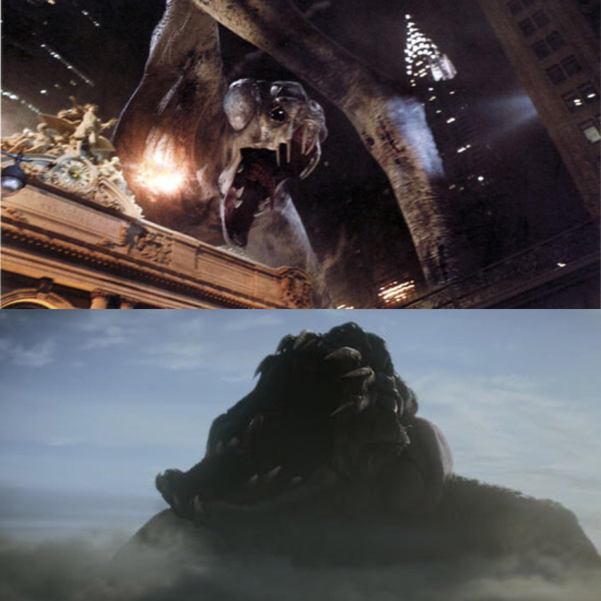 Cloverfield Ending Monster Falling