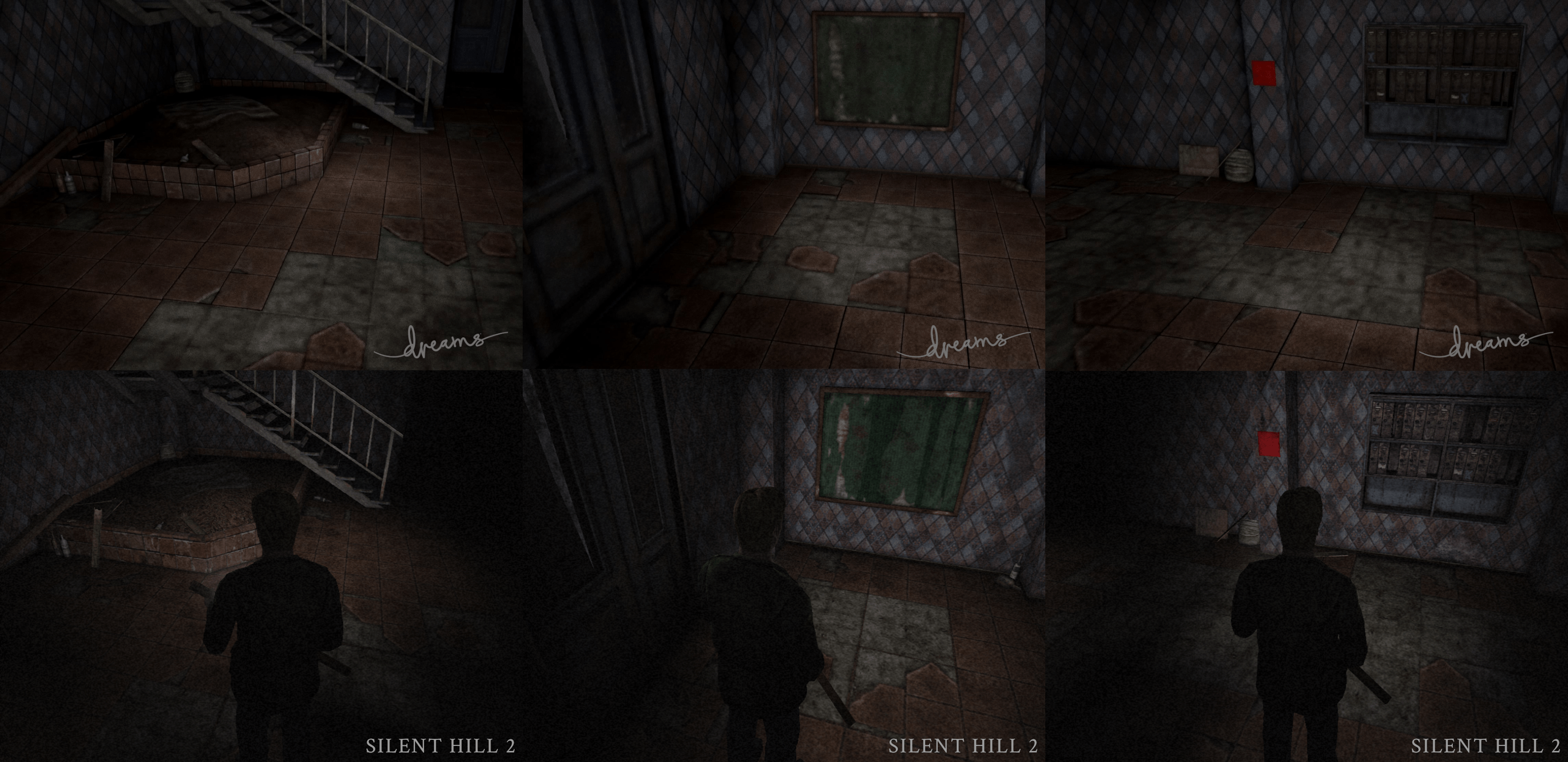 I Recreated Silent Hill 2's Woodside Apartments Entrance in Dreams r