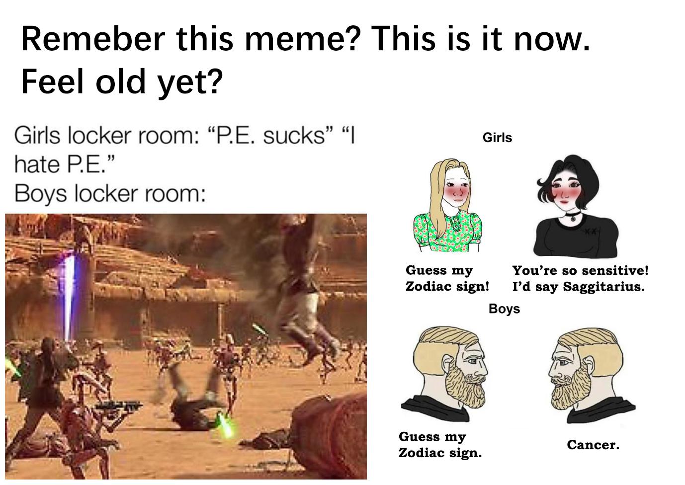 Boys vs Girls meme has evolved memes