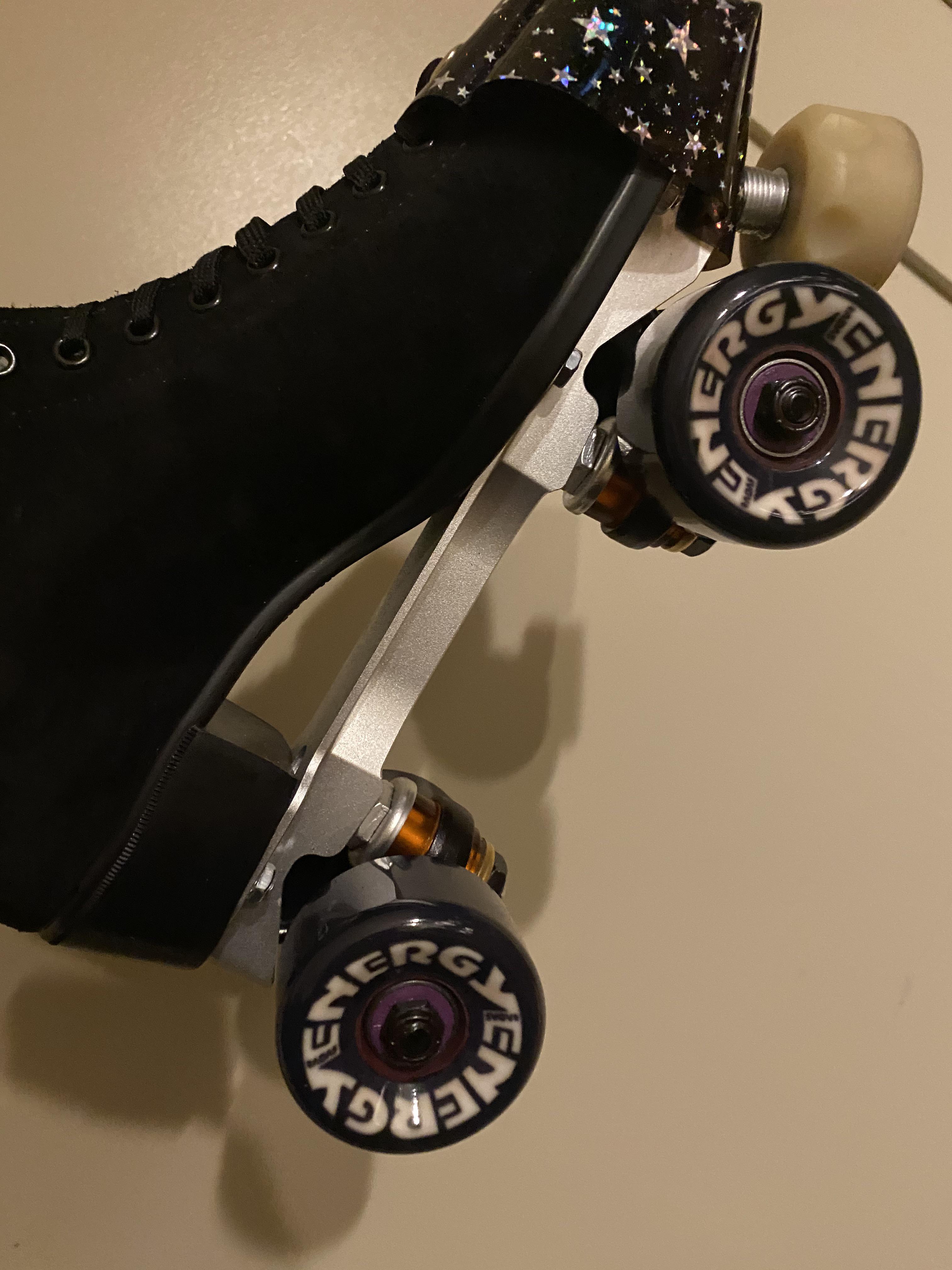Buy > black roller skate wheels > in stock