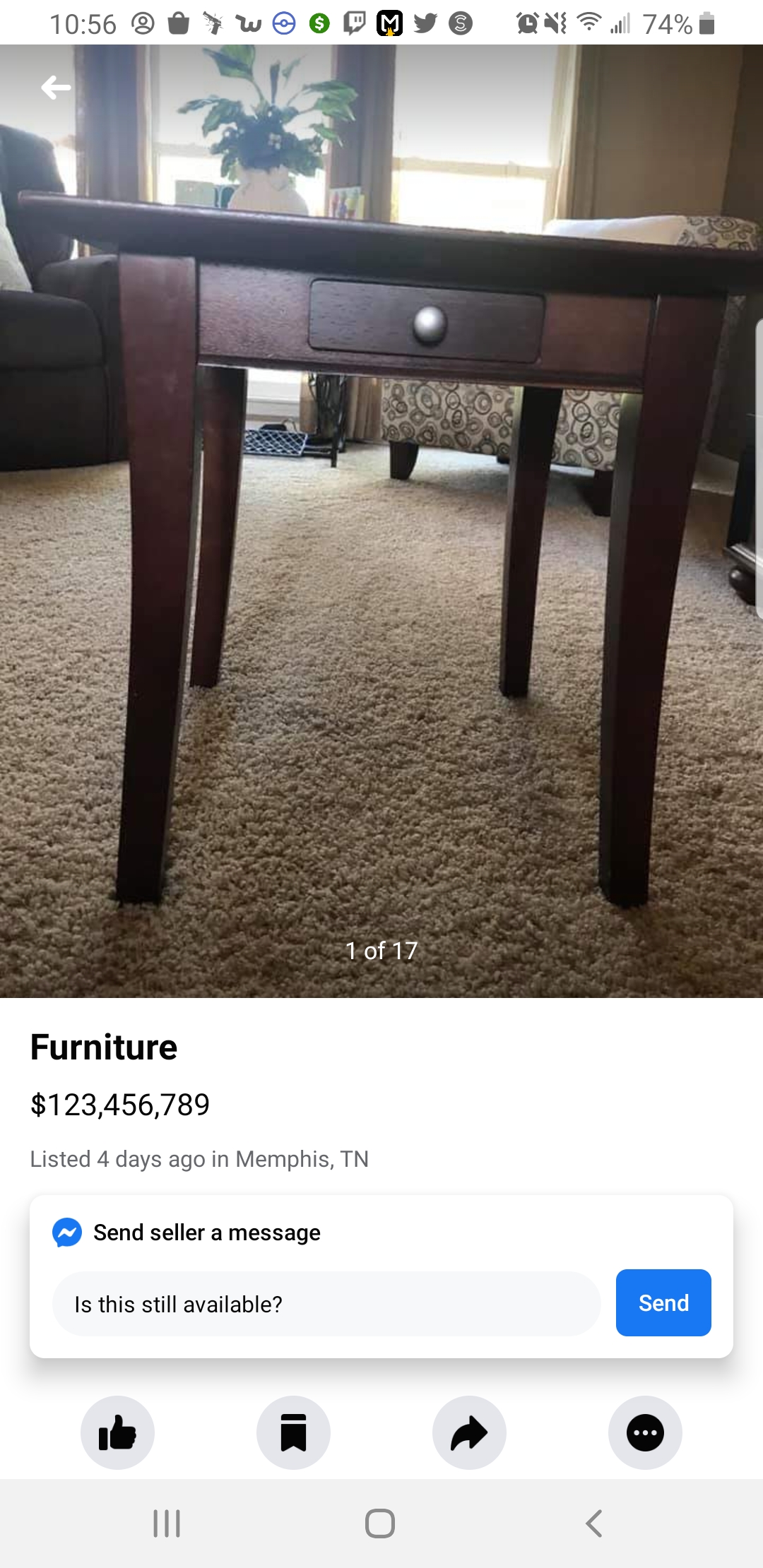17 items for a reasonable price! r/insanepeoplefacebook