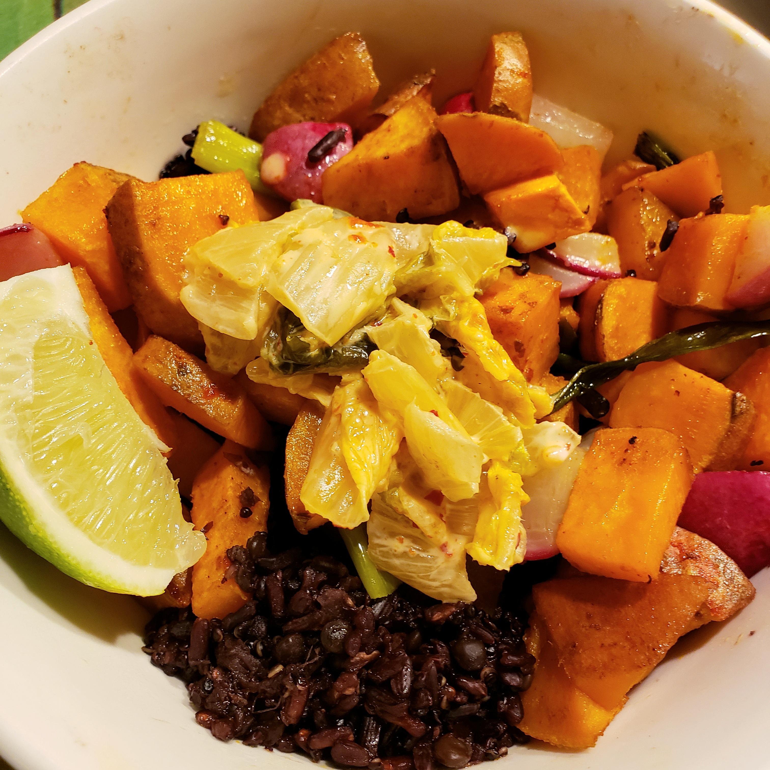 Gochujang Veggie Bowls Purple Carrot r/mealkits